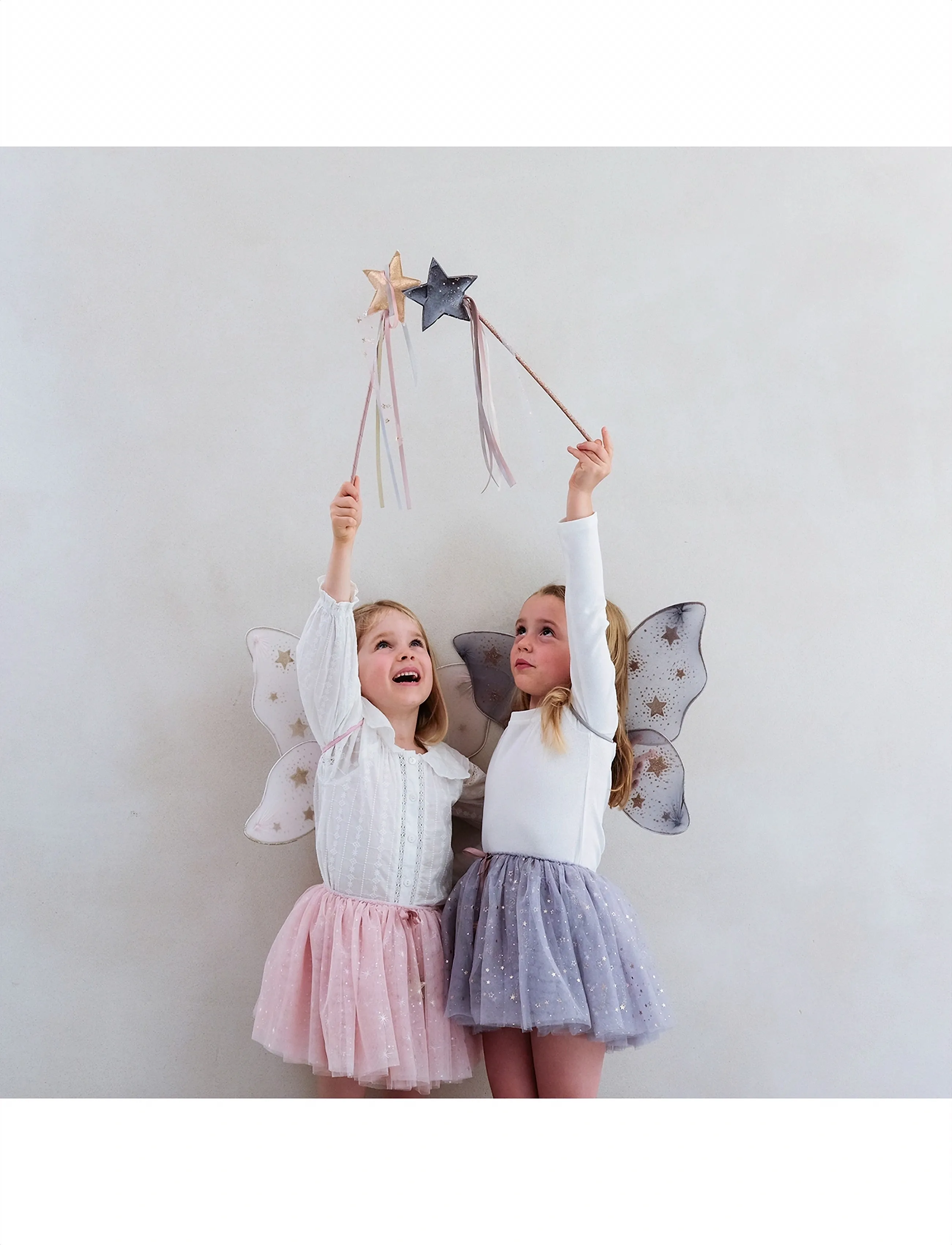 Mimi & Lula - Fairy Wings - Pink Starry Night - kostumetilbehør - gold - 3