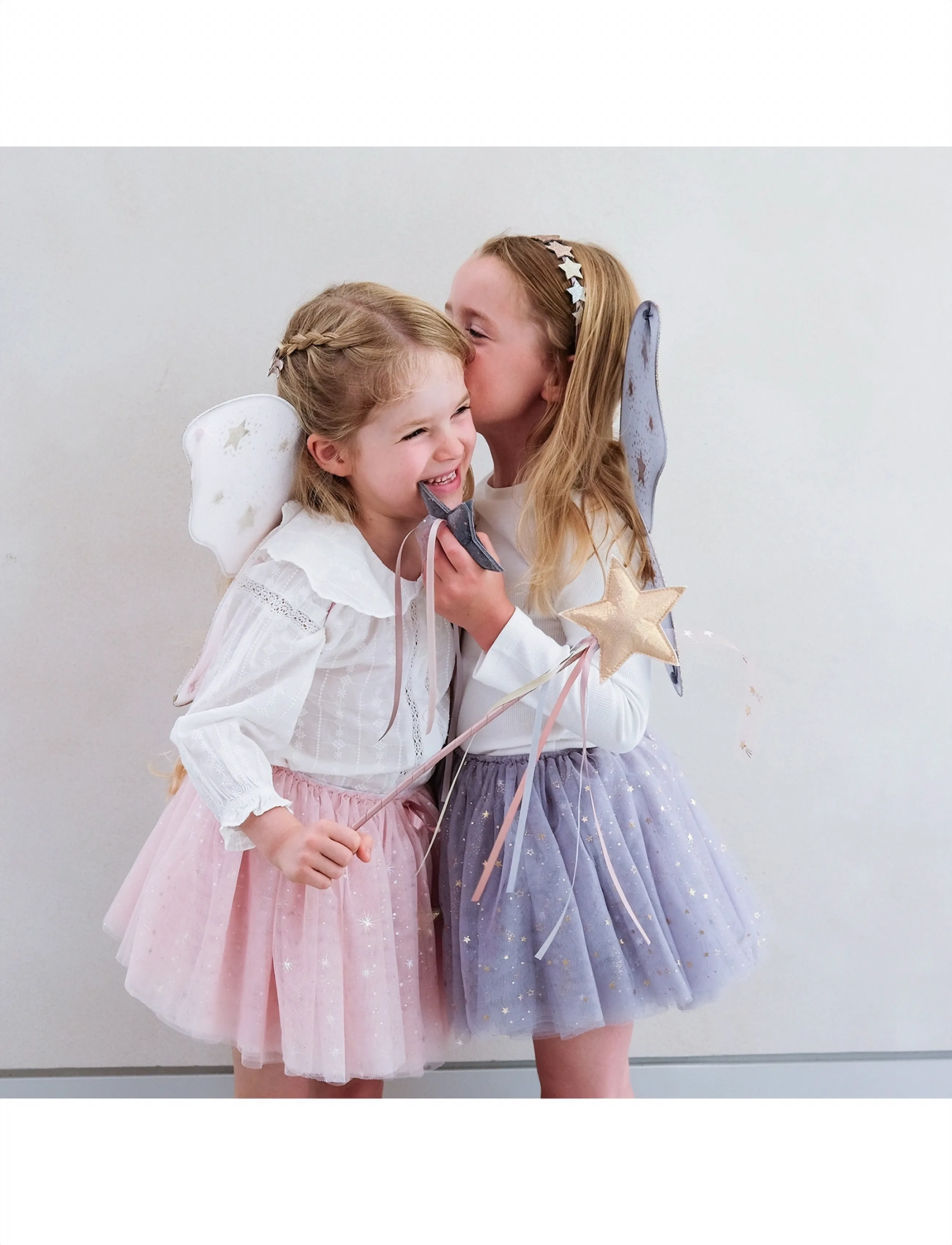 Mimi & Lula - Fairy Wings - Pink Starry Night - kostumetilbehør - gold - 4