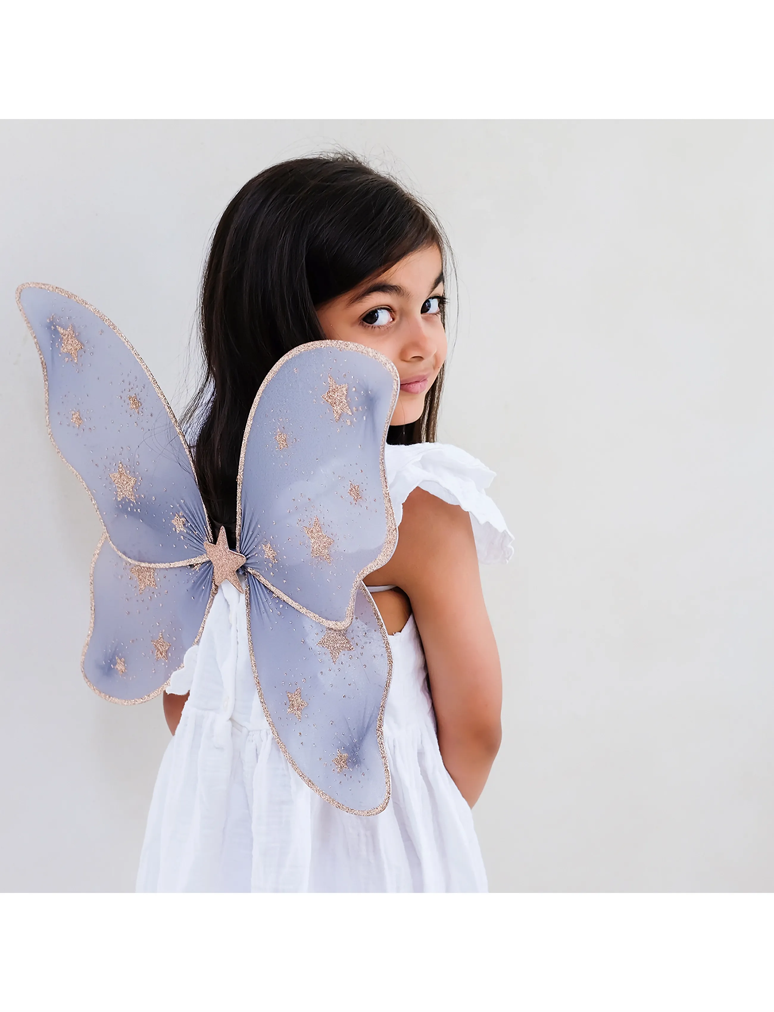 Mimi & Lula Fairy Wings Grau Starry Night, Kinder,,,Gold Gr.ONE SIZE