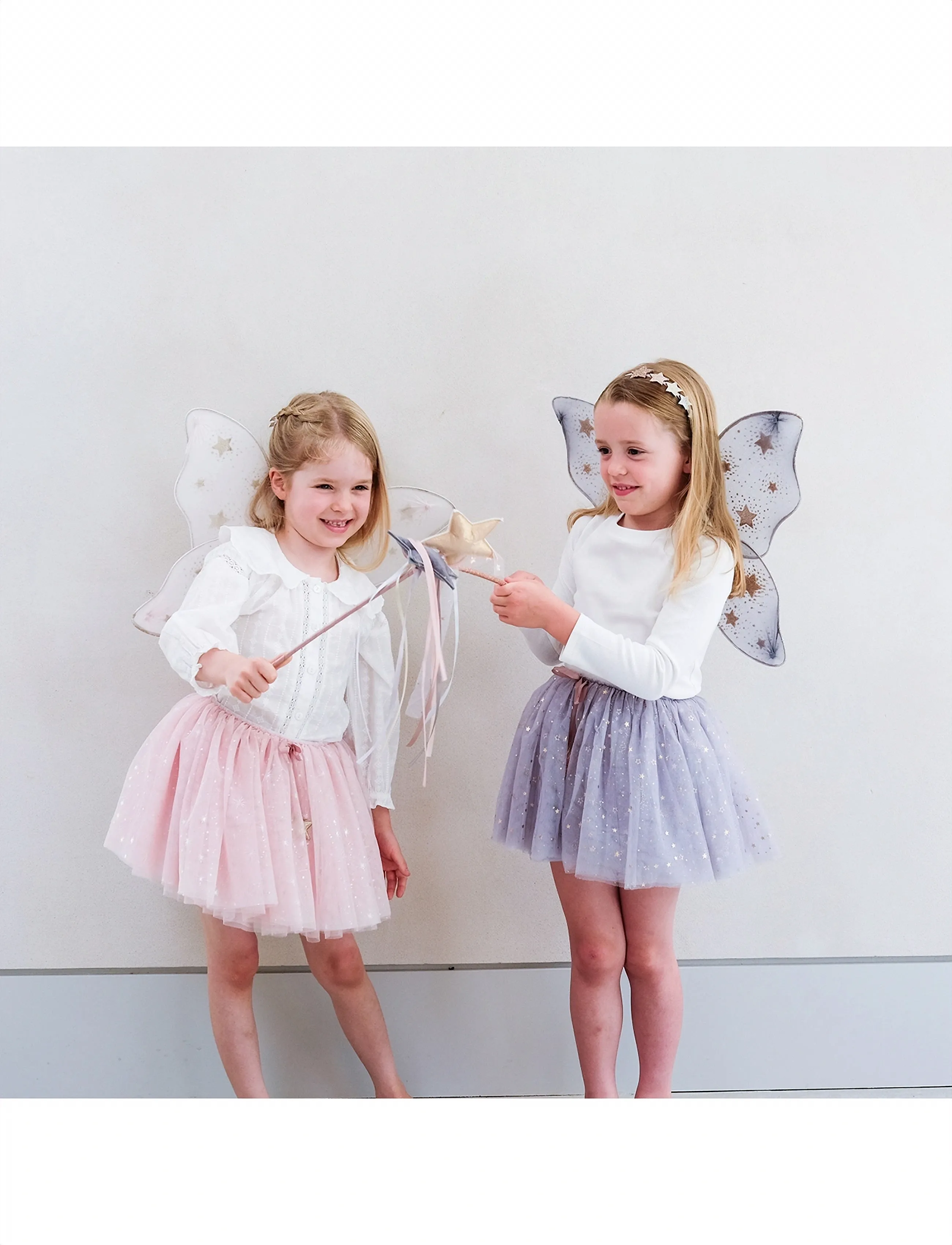 Mimi & Lula - Fairy Wings - Grey Starry Night - naamiaistarvikkeet - gold - 4