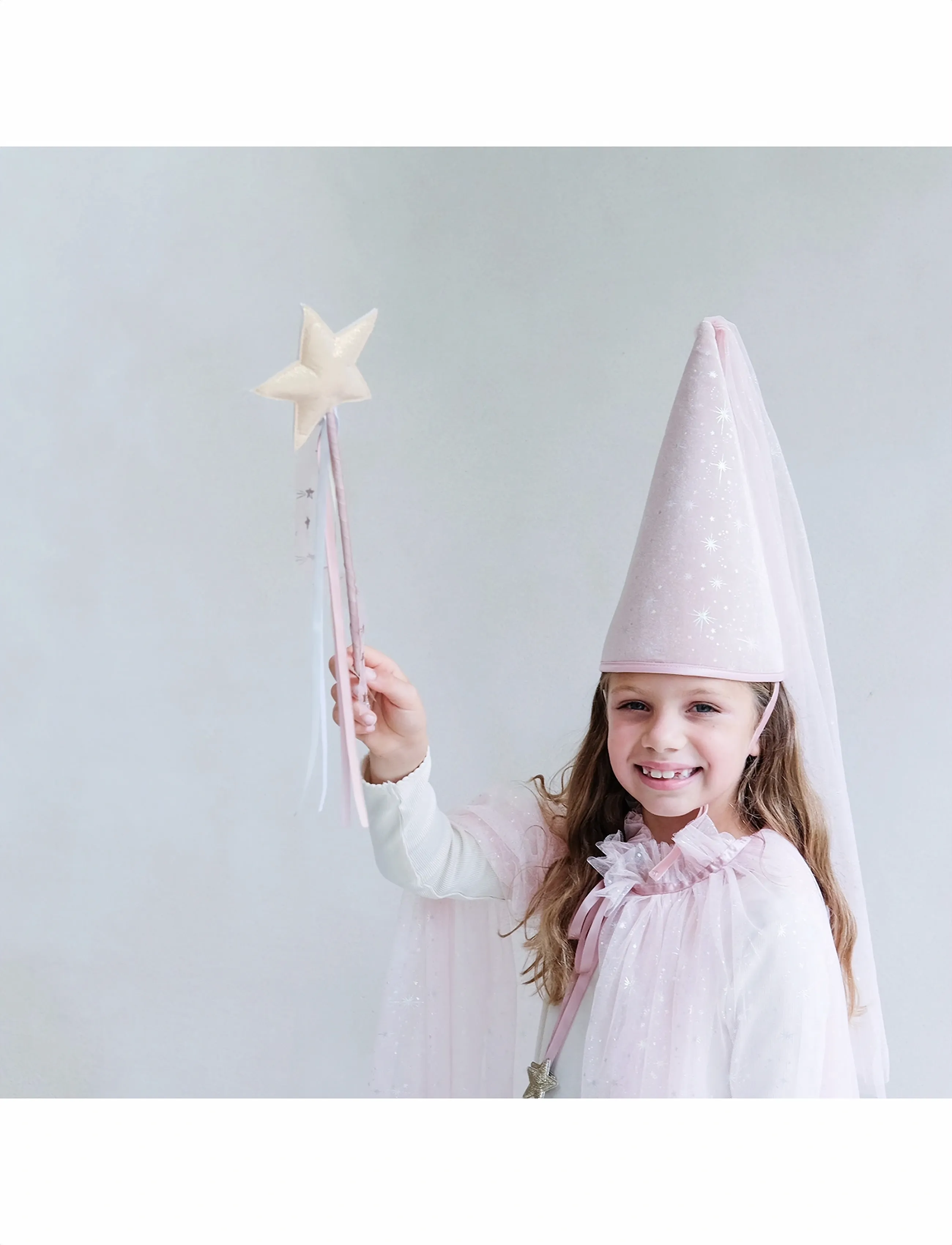 Mimi & Lula Magic Wand Sparkly Shimmer, One Size, Costumes Accessories, Gold - Kinder