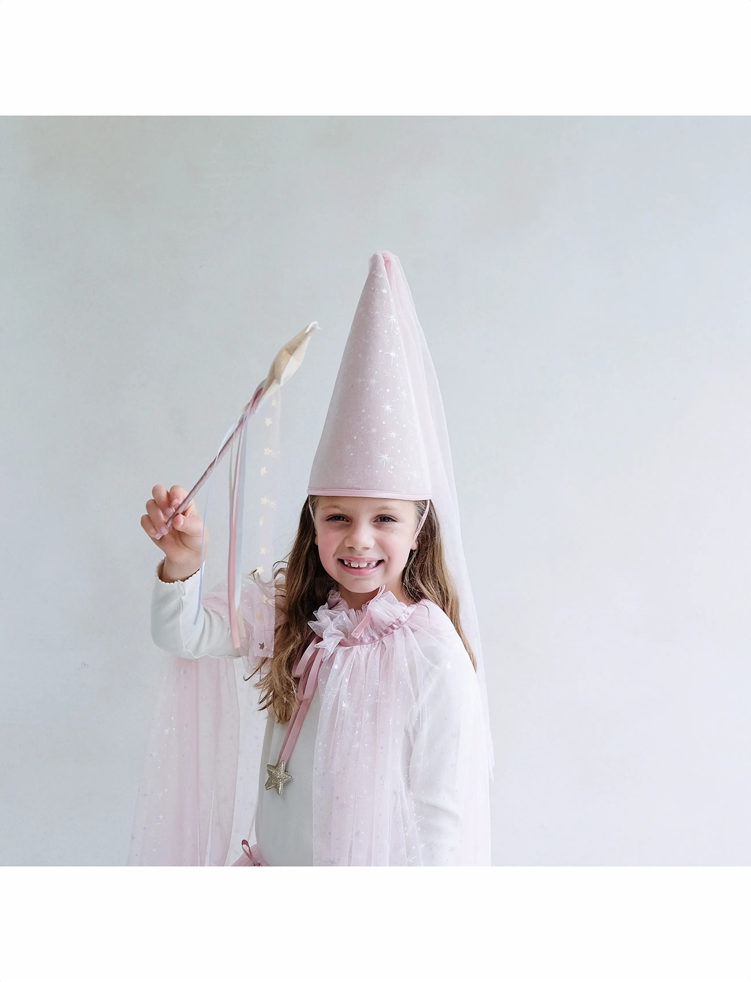 Mimi & Lula Hat Pink Shimmer Princess, One Size, Costumes Accessories, Rosa - Kinder