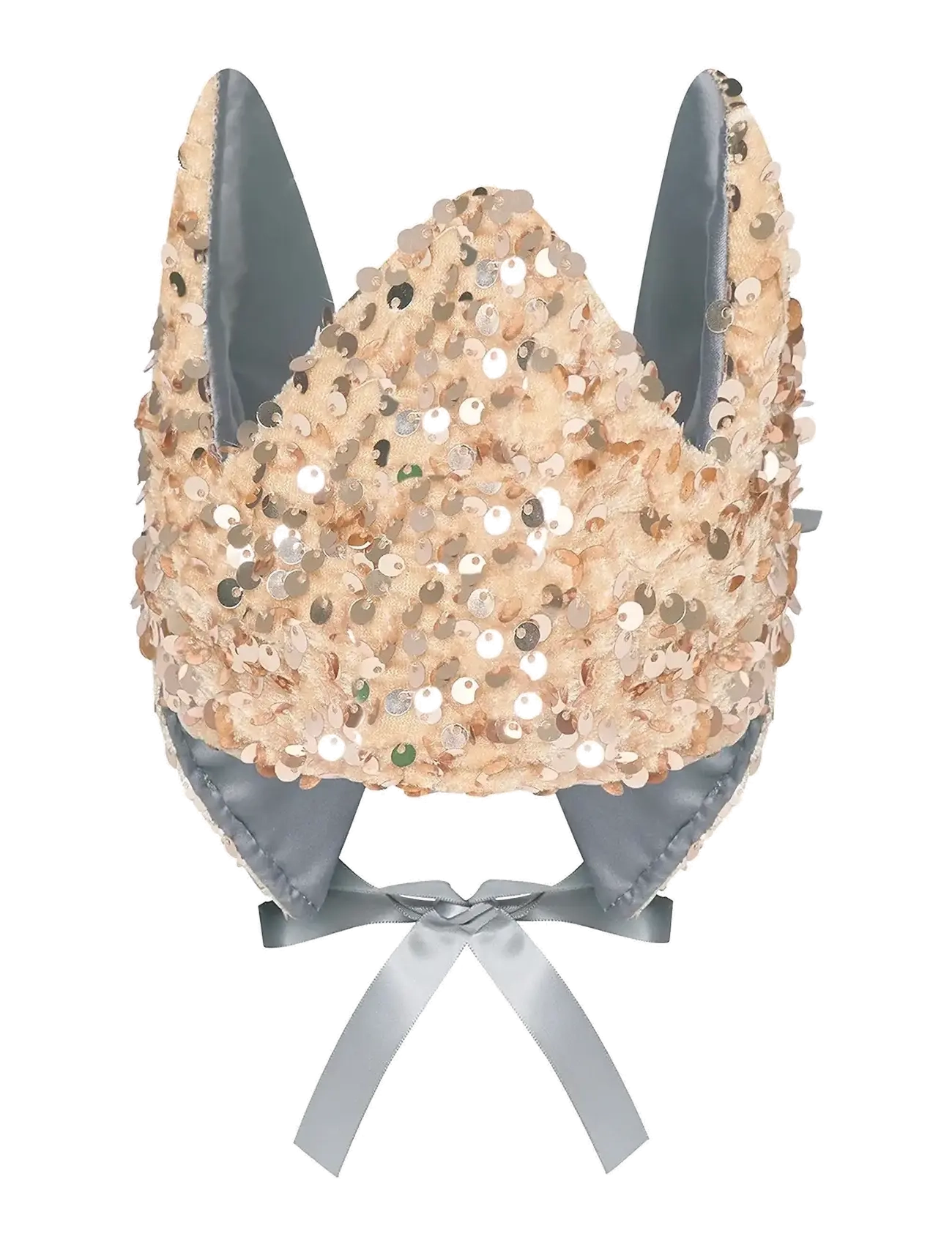 Mimi & Lula Reversible Crown - Gold Sequin - Jõulukingid - GOLD / beige