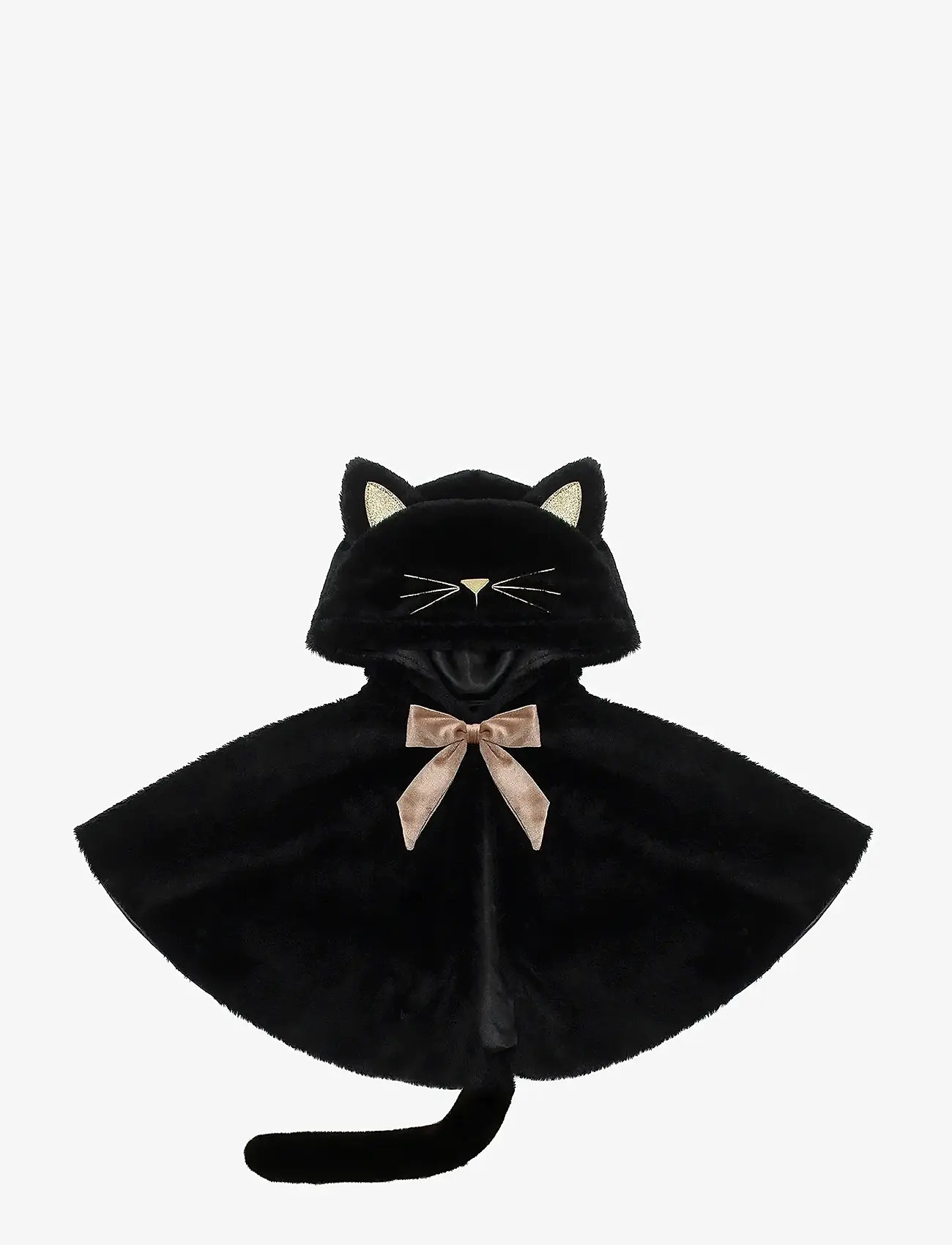 Mimi & Lula - Cape - Black Cat Halloween - kostumer - black - 1