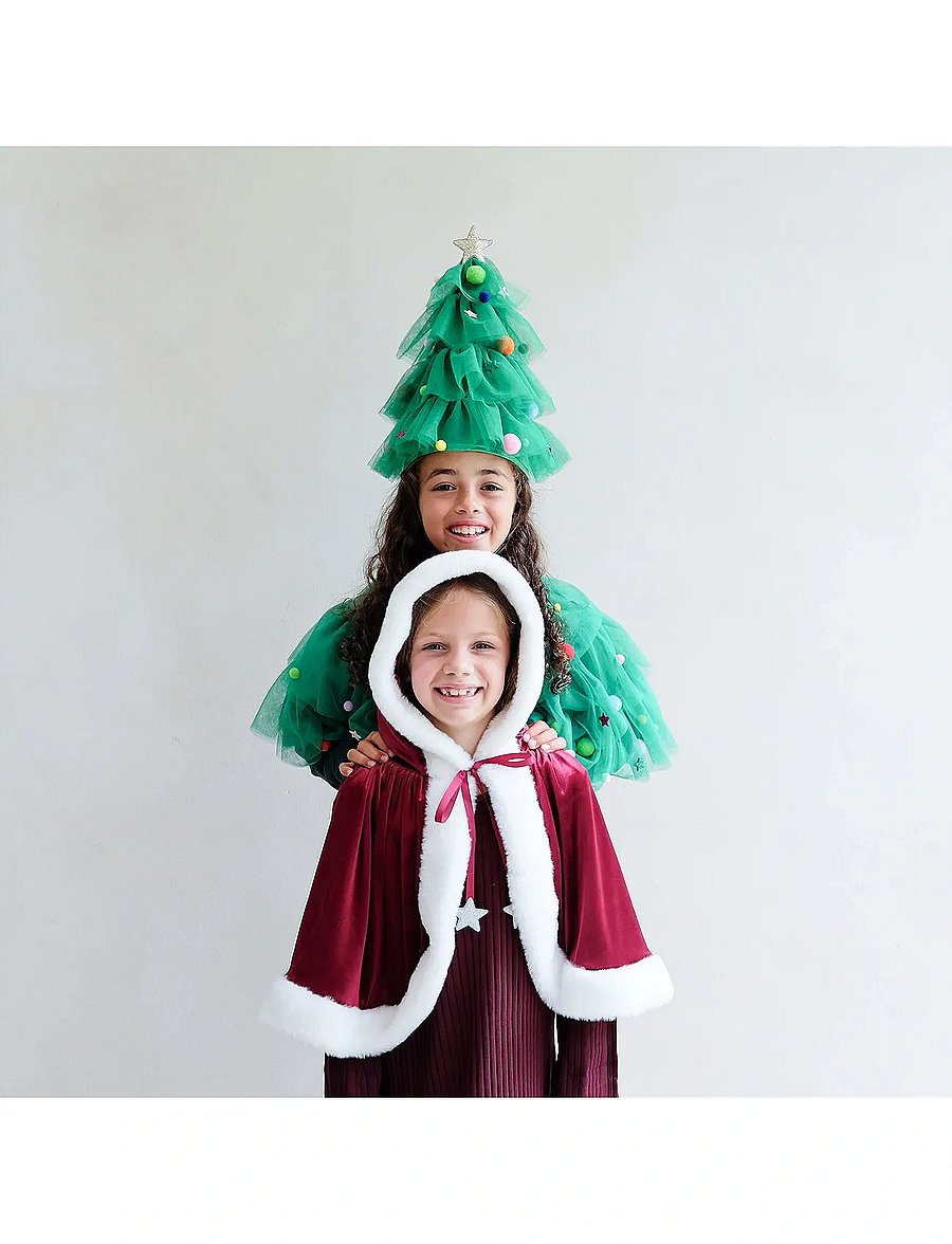 Mimi & Lula - Hat - Green Christmas Tree - maskeradtillbehör - green - 3