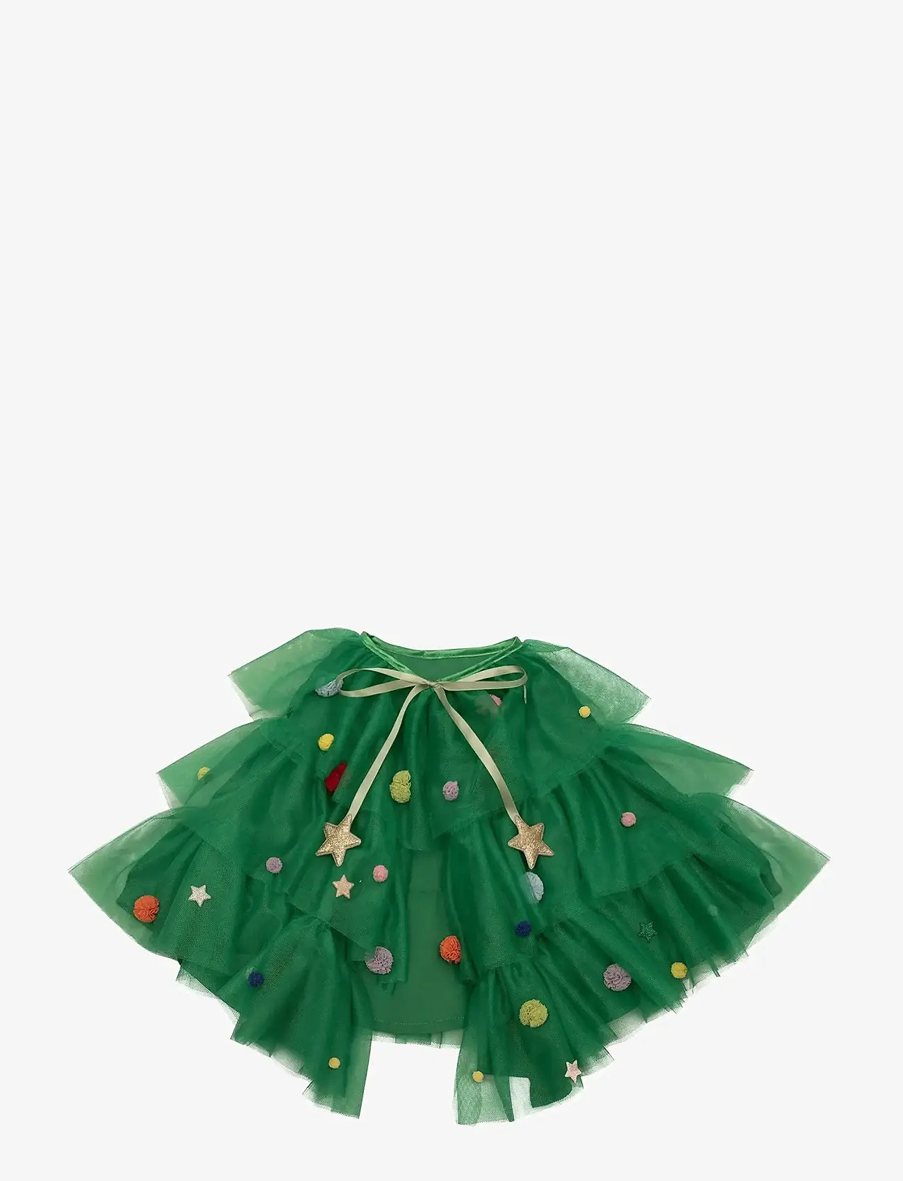 Mimi & Lula - Cape - Green Christmas Tree - maskeradkläder - green - 1