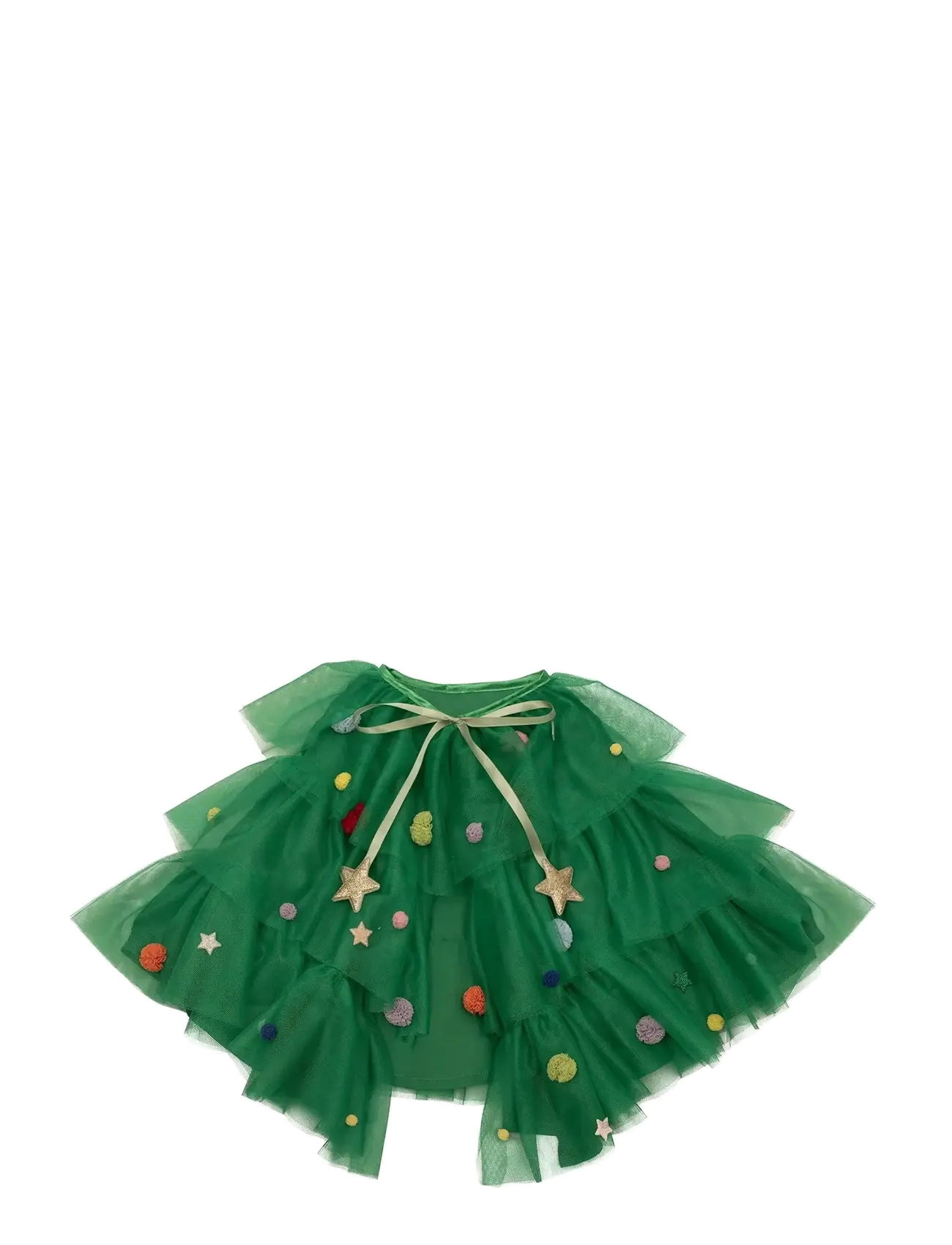 Mimi & Lula Cape - Green Christmas Tree - Jõulukingid - GREEN / green
