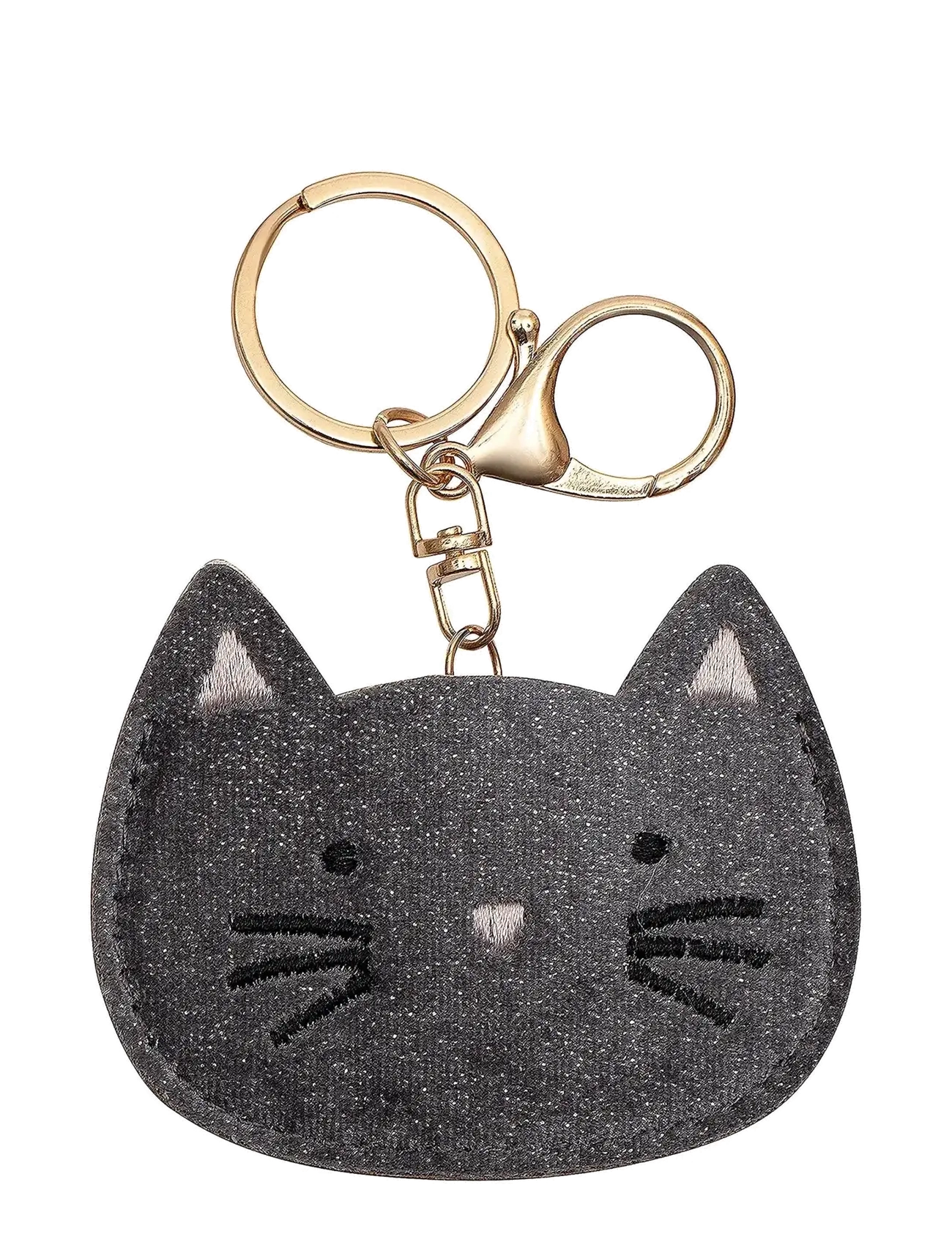 Mimi & Lula Keyring Grey Kitty Cat, Katte Nøglering, Grå, Str: ONE SIZE