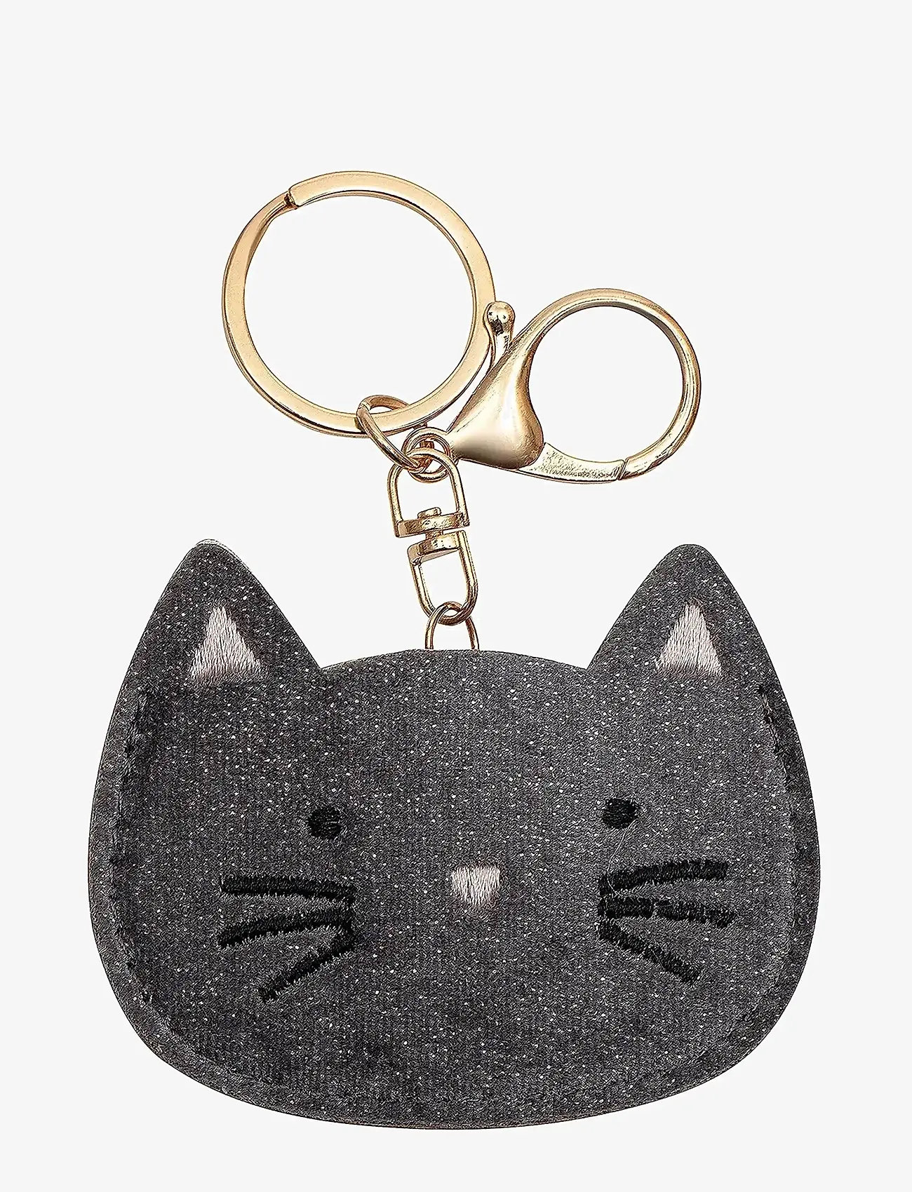 Mimi & Lula - Keyring - Grey Kitty Cat - schlüsselanhänger - grey - 0