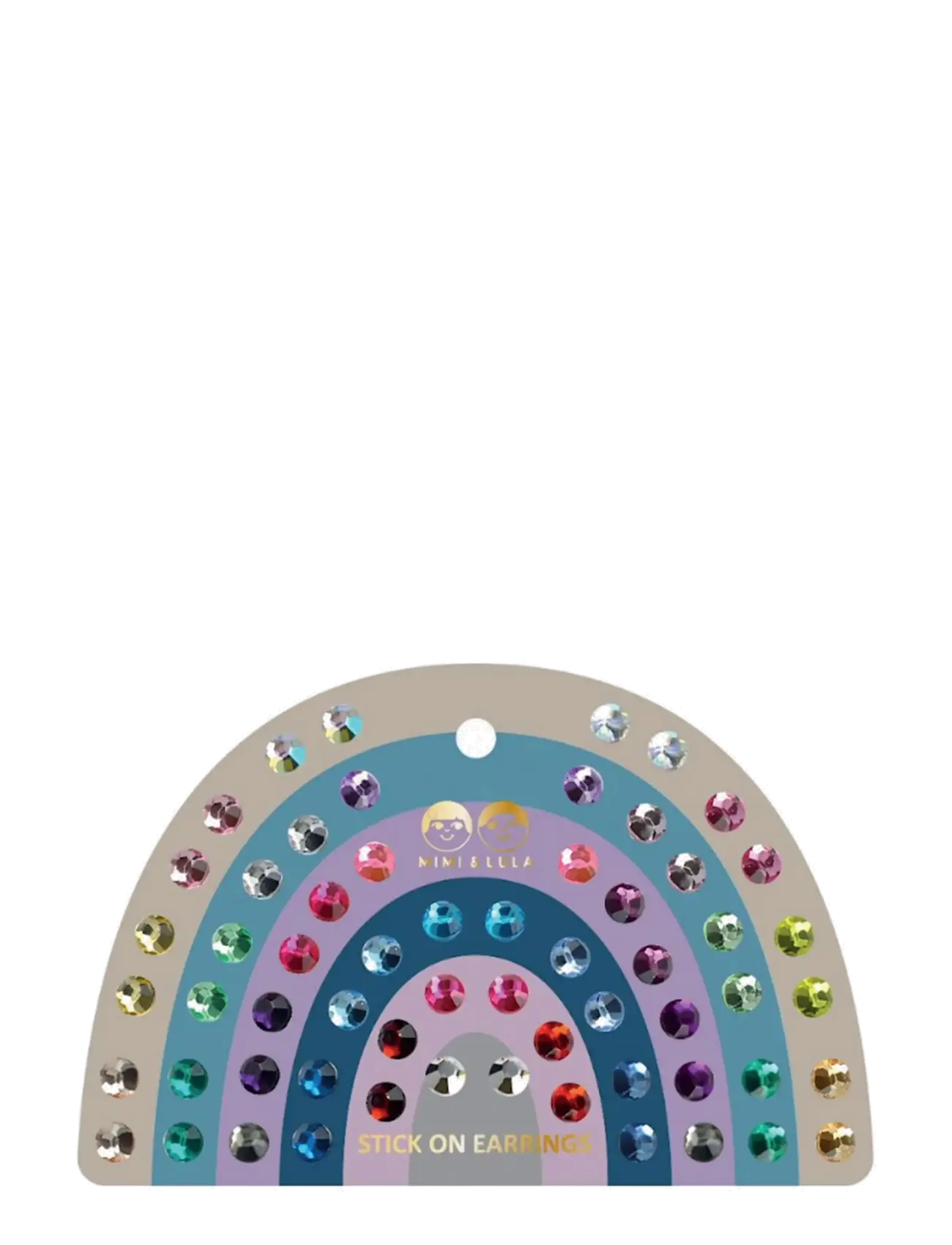 Mimi & Lula Stick-On Earrings 30 Pairs - Colour Gem Earrings - Mimi & Lula - MULTI / multi