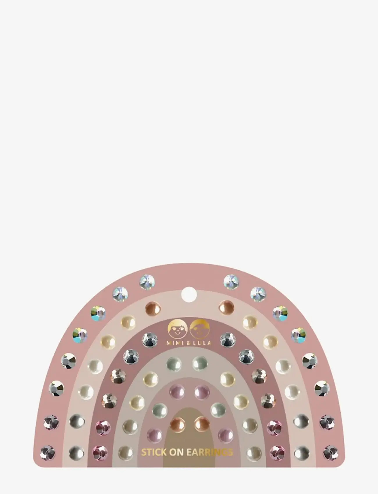 Mimi & Lula - Stick-On Earrings 30 Pairs - Pink Gem Earrings - auskarai - multi - 1