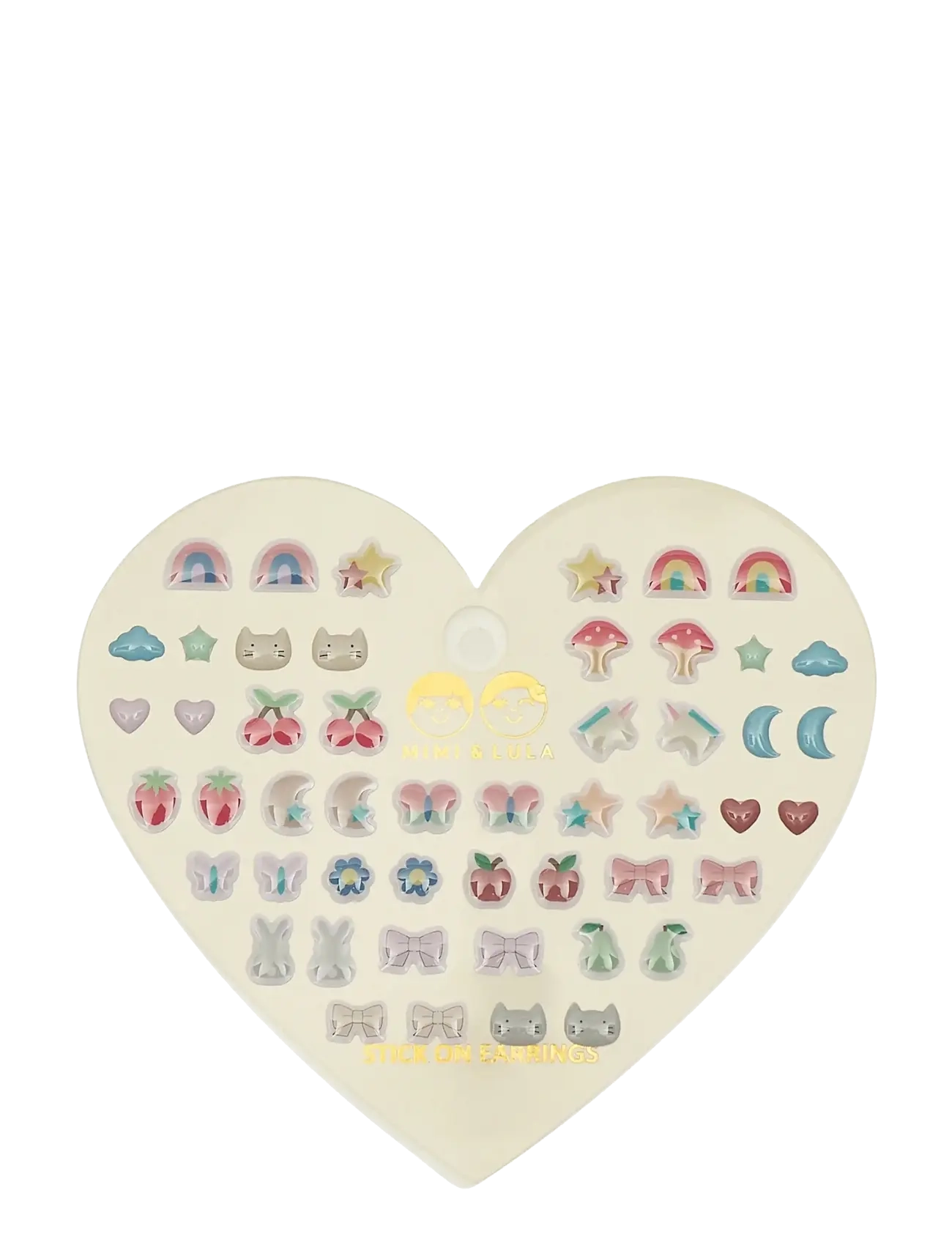 Mimi & Lula Stick-On Earrings 25 Pairs - Mixed Earrings - Laste ehted - MULTI / multi
