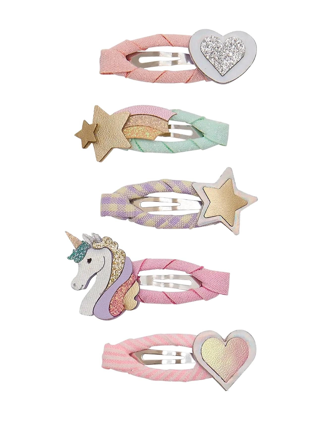 Mimi & Lula 5 Clic Clacs - Mini Dreamy My Little Unicorn - Hårklämmor - MULTI / multi