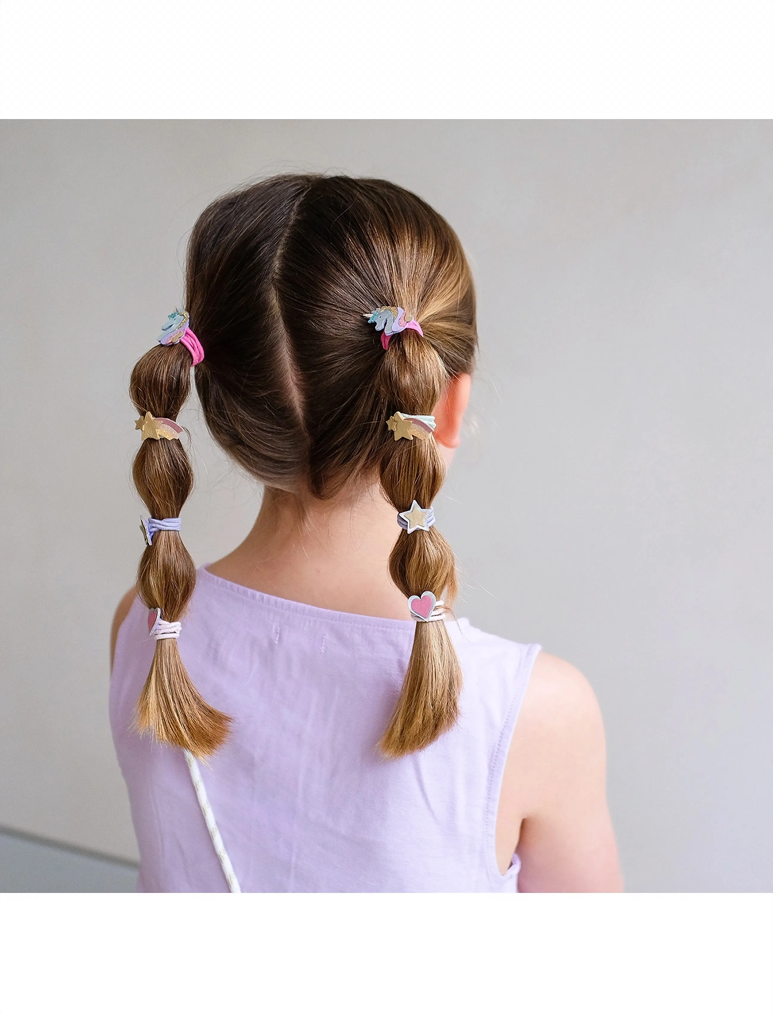 Mimi & Lula 8 Ponies - Dreamy My Little Unicorn, One Size, Multi/patterned, Hårtilbehør > Hårbånd, Børn