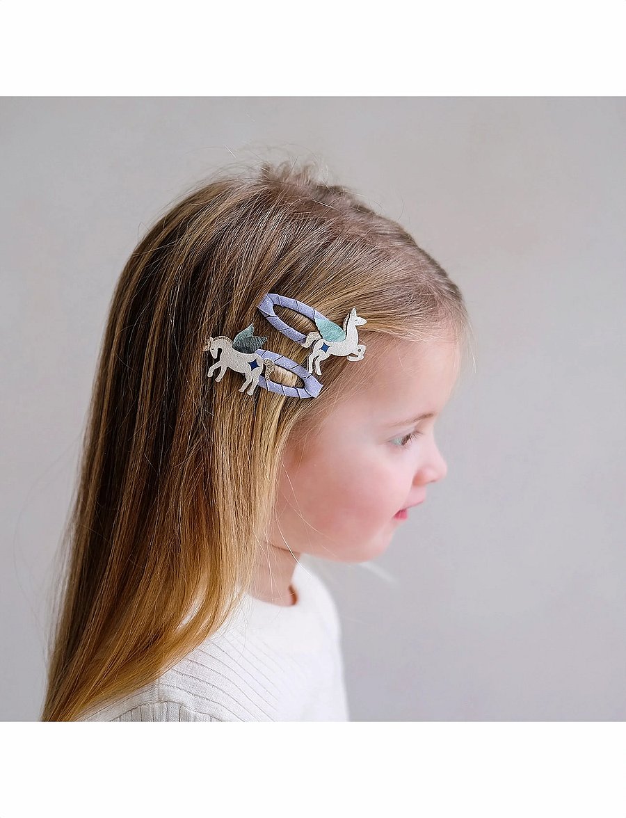 Mimi & Lula - 4 Clic Clacs - My Little Unicorn - haarnadeln - multi - 3