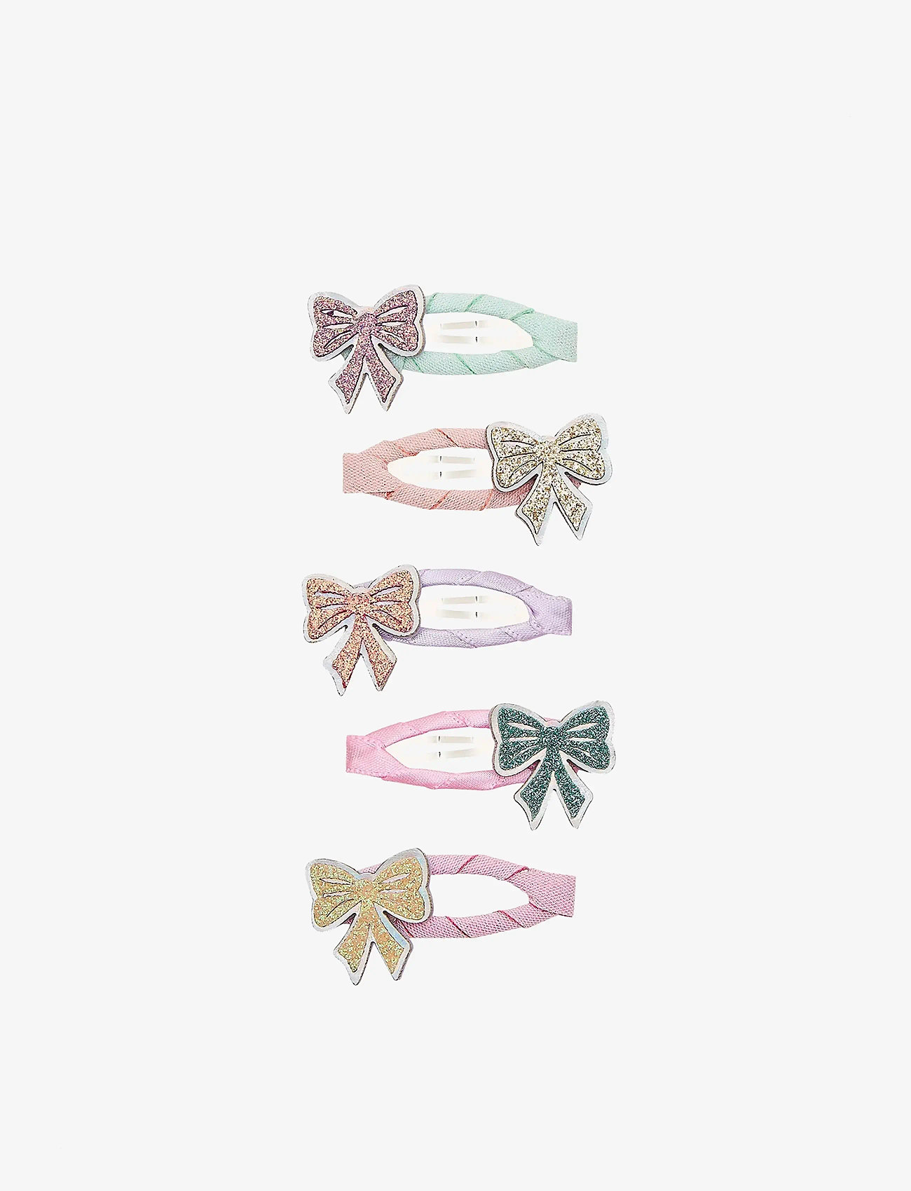 Mimi & Lula - 5 Clic Clacs - Mini Sparkle Bow My Little Unicorn - juukseklambrid - multi - 1