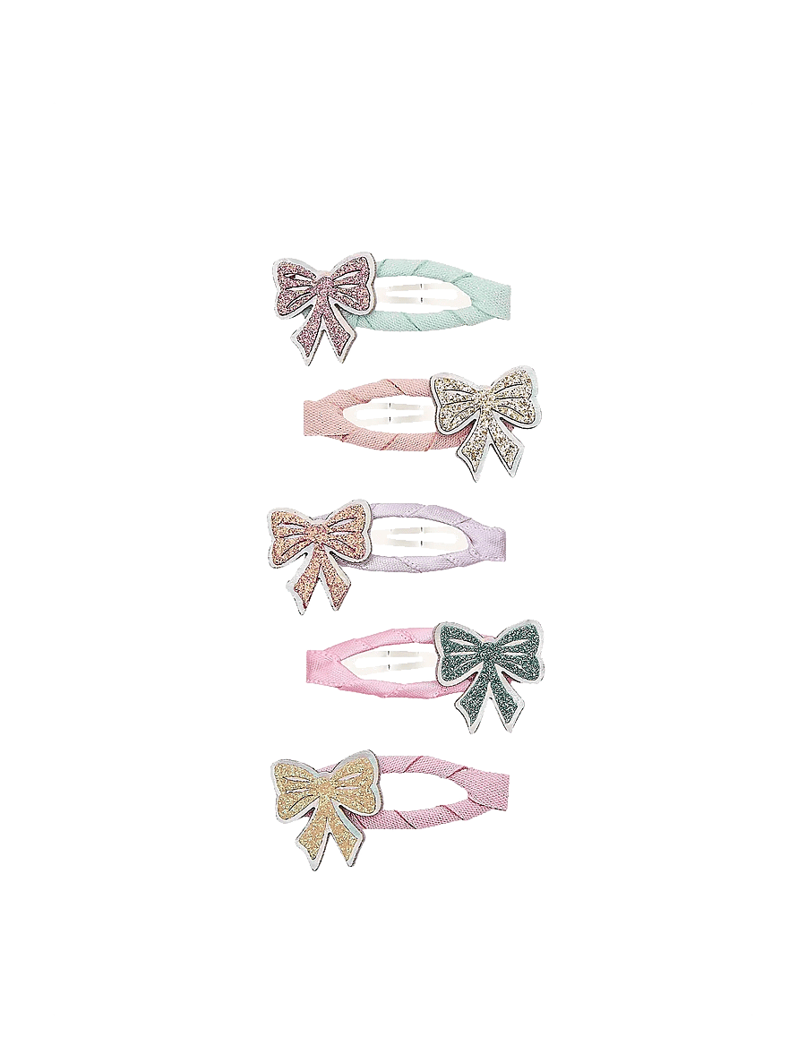 Mimi & Lula - 5 Clic Clacs - Mini Sparkle Bow My Little Unicorn - haarnadeln - multi - 1
