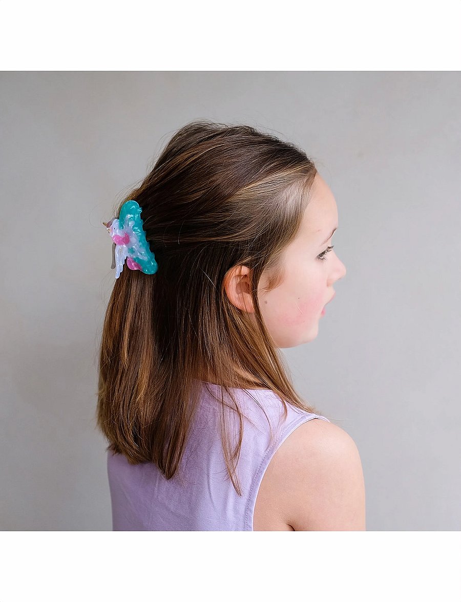 Mimi & Lula - Claw Clip - My Little Unicorn - hårklämmor - multi - 0