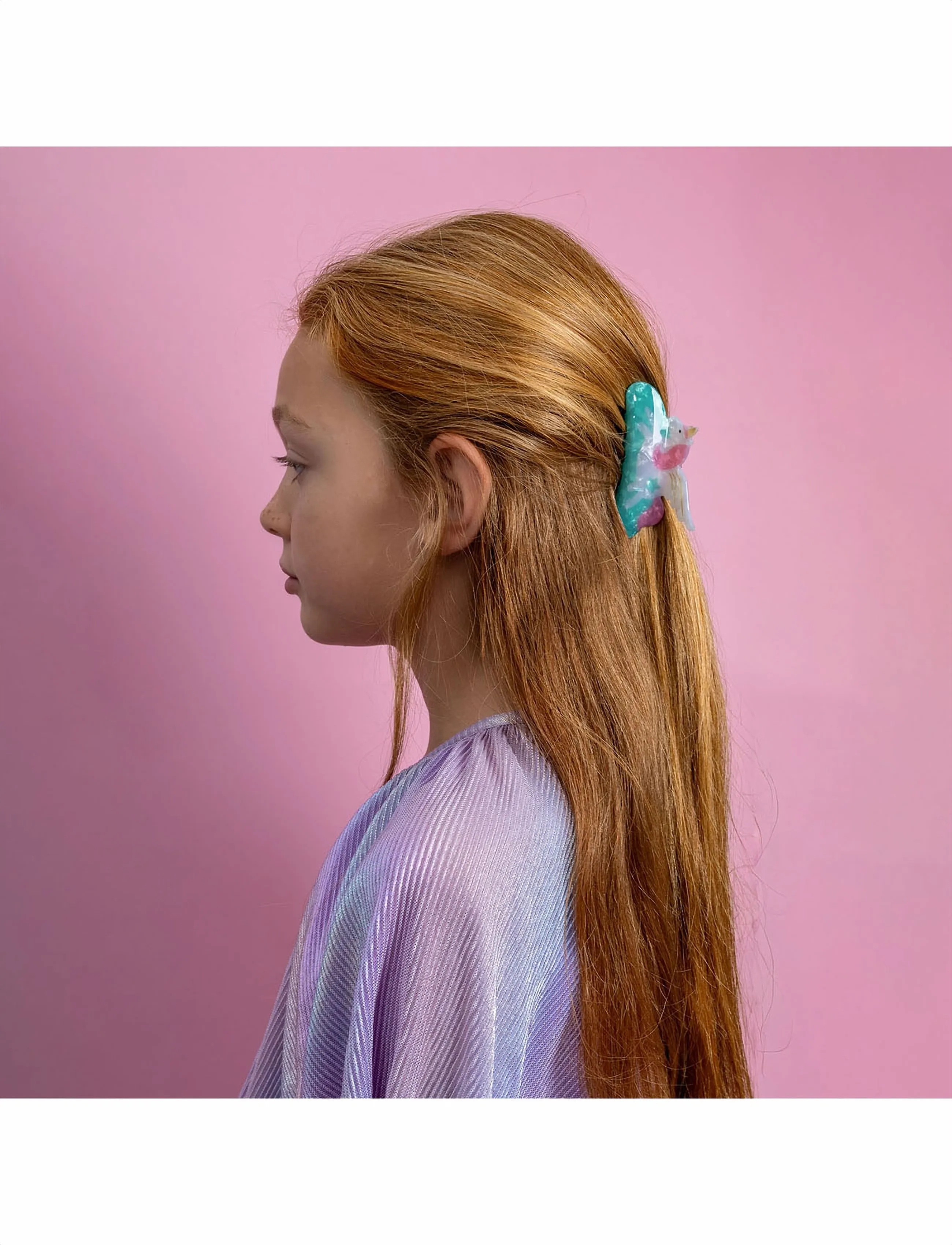 Mimi & Lula - Claw Clip - My Little Unicorn - hårspænder - multi - 2
