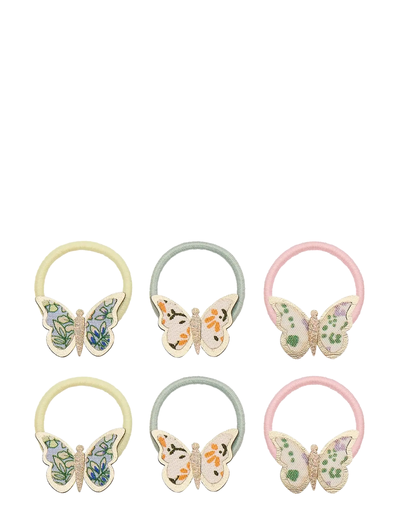 Mimi & Lula 6 Ponies - Mini Floral Butterfly Spring on the Farm - Accessories - MULTI / yellow