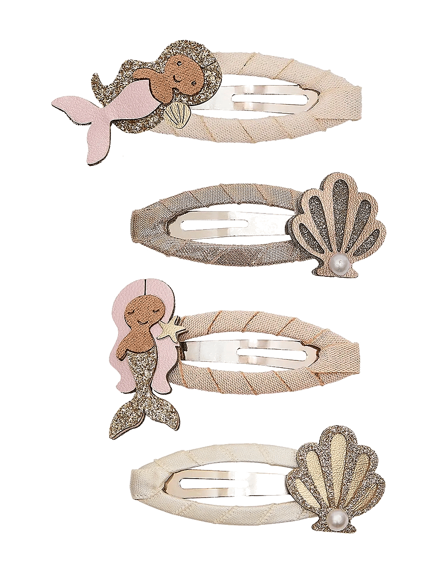 Mimi & Lula - 4 Clic Clacs - Mermaid Ocean Pearl - haarnadeln - multi - 1