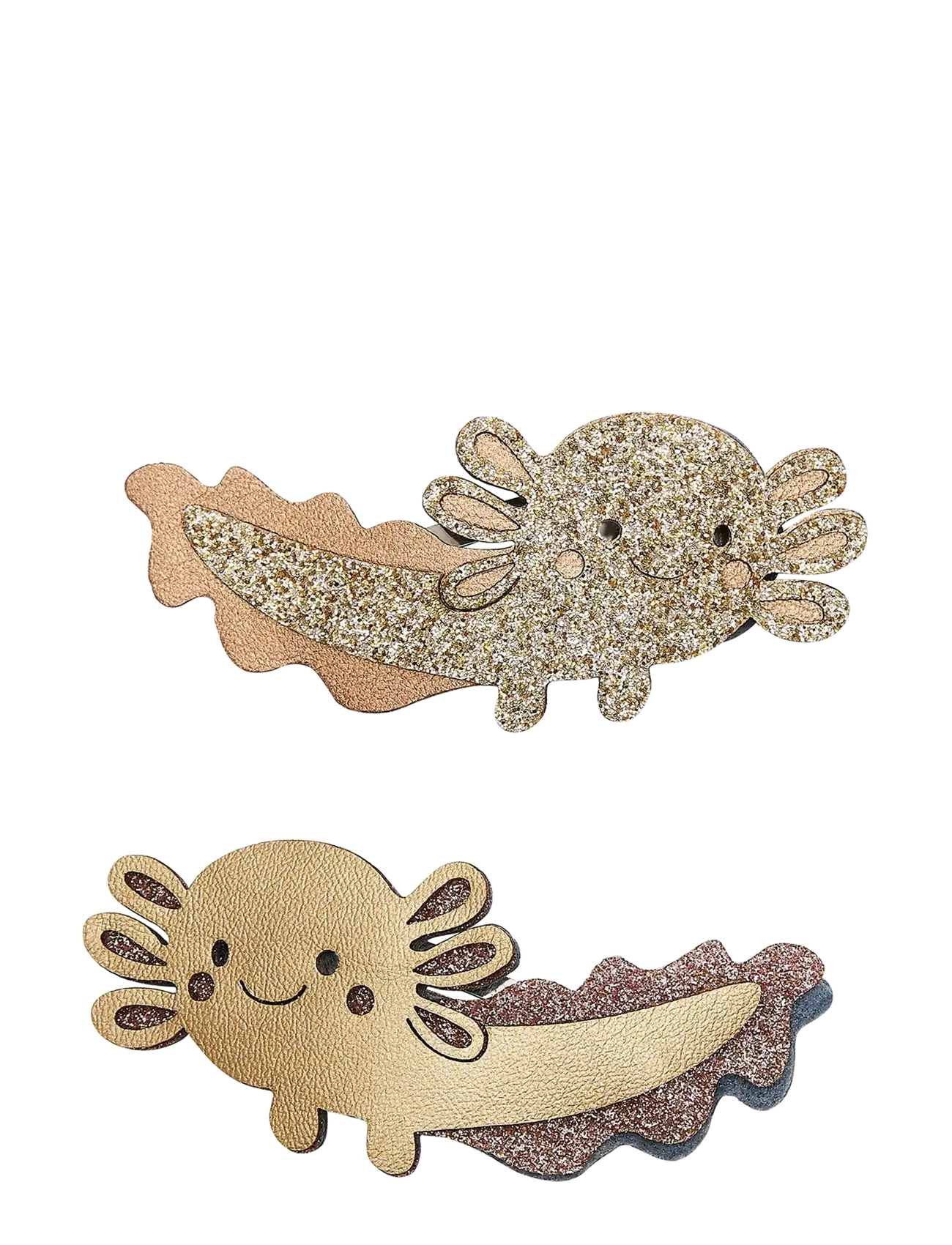 Mimi & Lula 2 Hair Clips - Axolotl Ocean Pearl - Hårklämmor - MULTI / multi