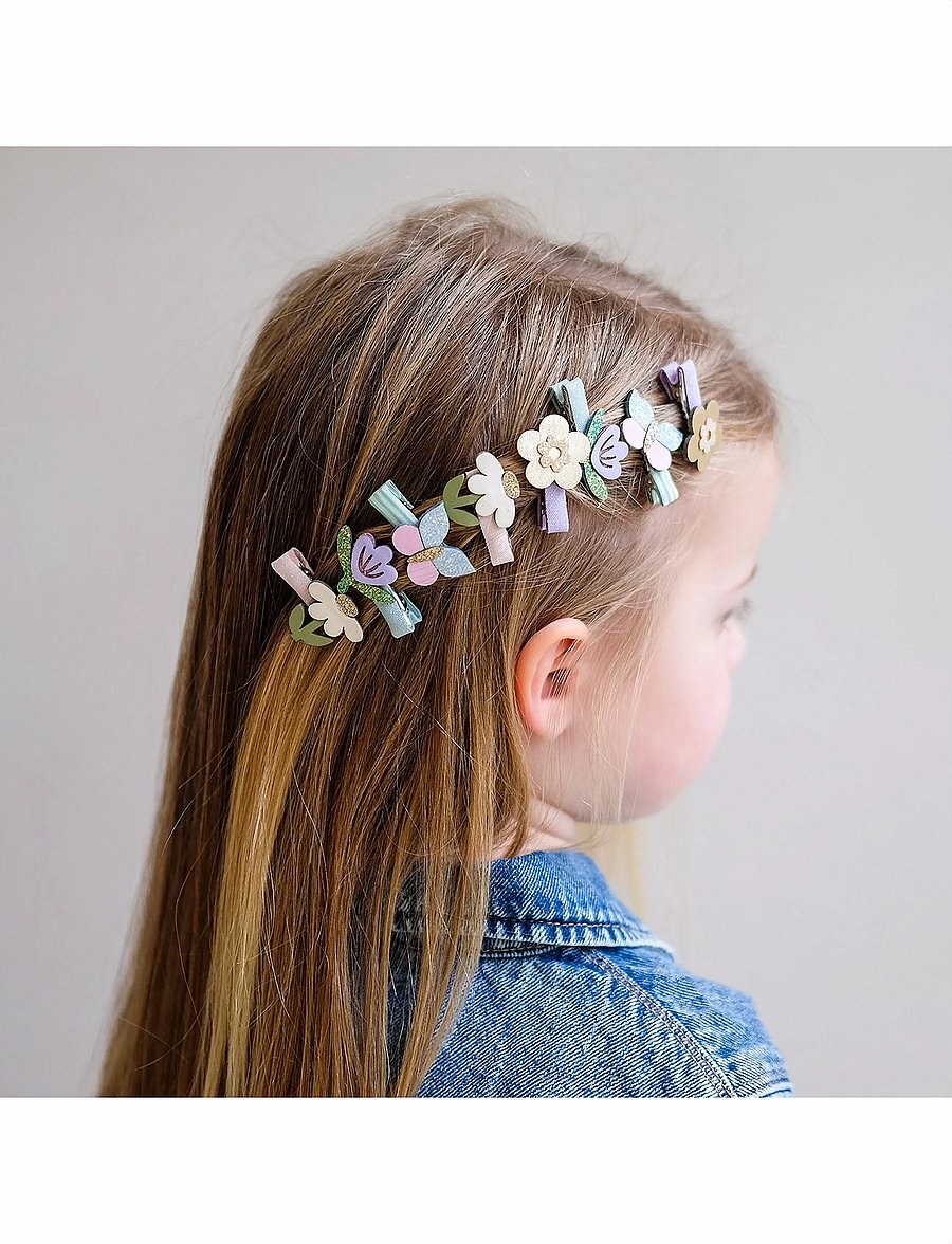 Mimi & Lula - 8 Hair Clips - Mini Flower Garden Bouquet - haarnadeln - multi - 0