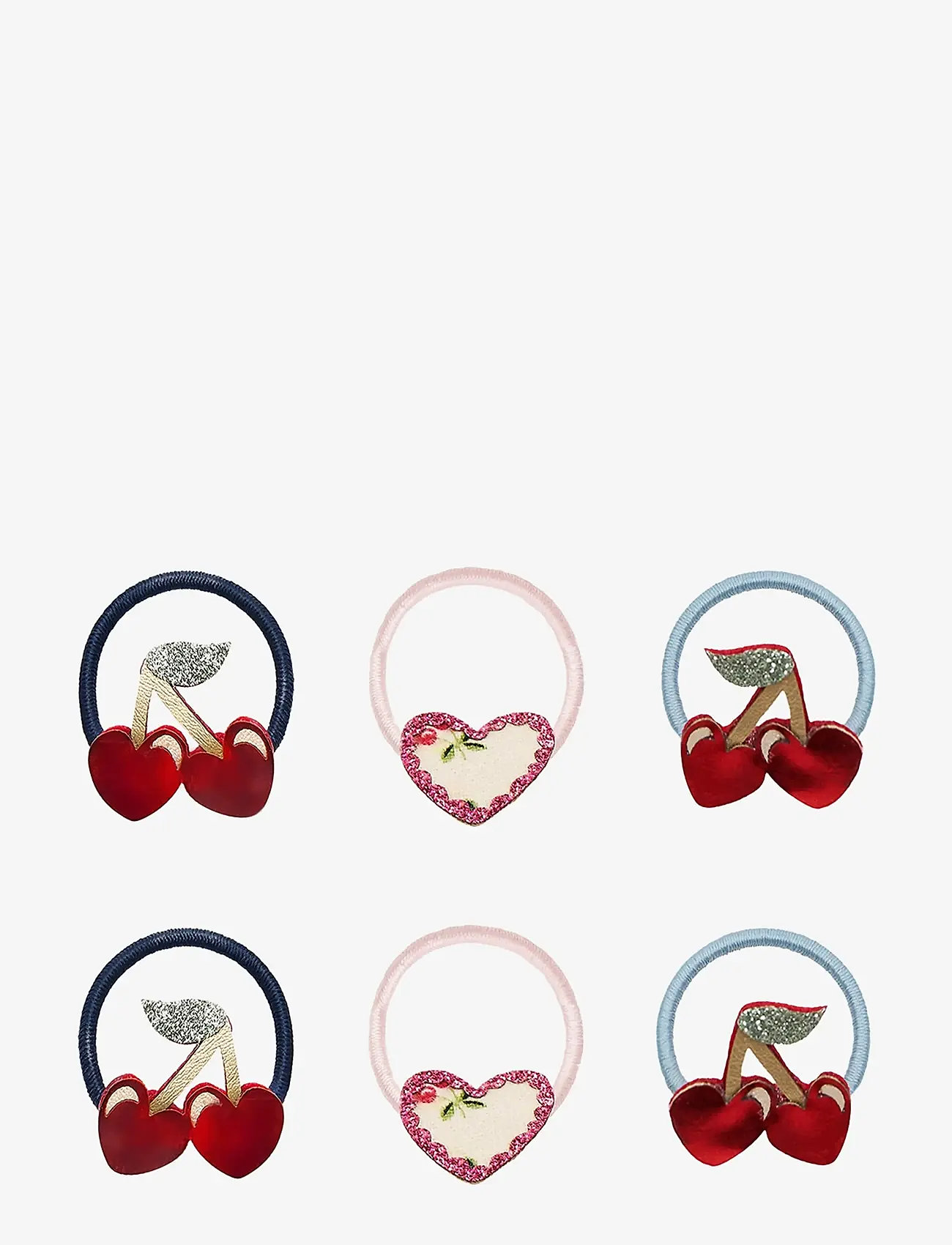 Mimi & Lula - 6 Ponies - Mini Red Cherries Mon Cheri - haarband - multi - 1