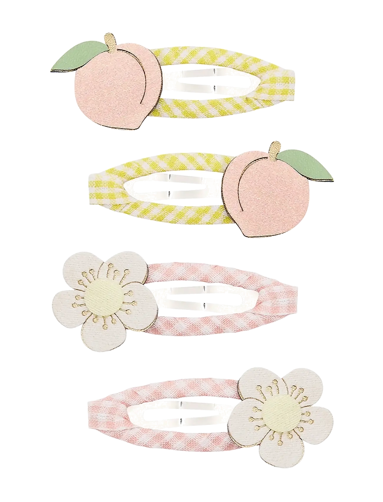 Mimi & Lula 4 Clic Clacs - Blossom Peaches and Cream - Hårklämmor - MULTI / multi