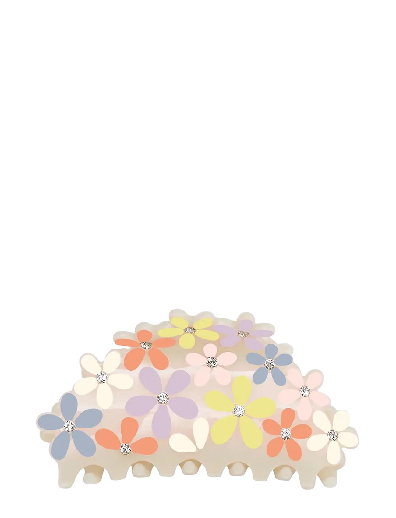 Mimi & Lula Claw Clip - Flower Peaches and Cream - Hårklämmor - MULTI / multi