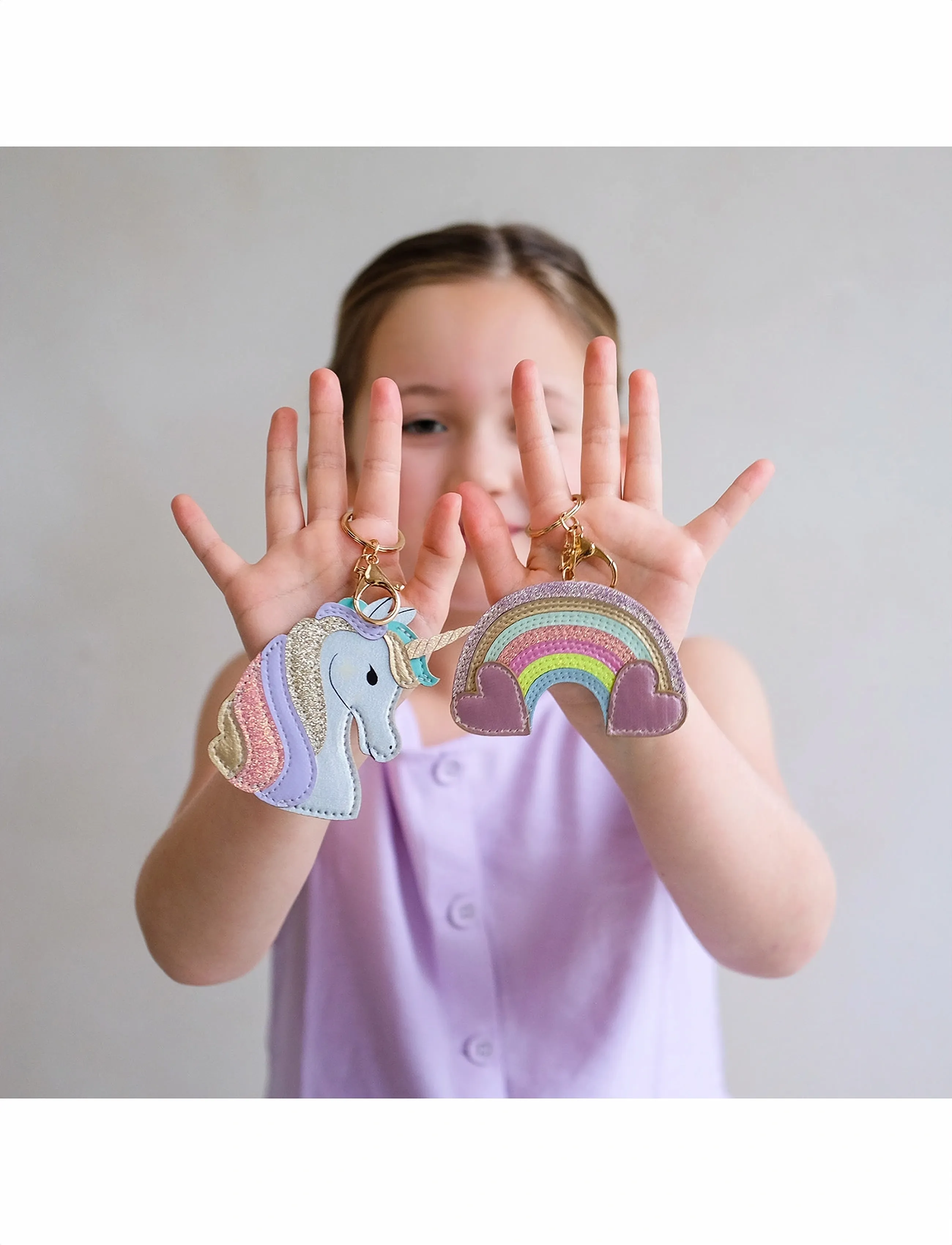 Mimi & Lula Keyring My Little Unicorn, One Size, Accessories, Mehrfarbig/gemustert - Key Chains, Kinder