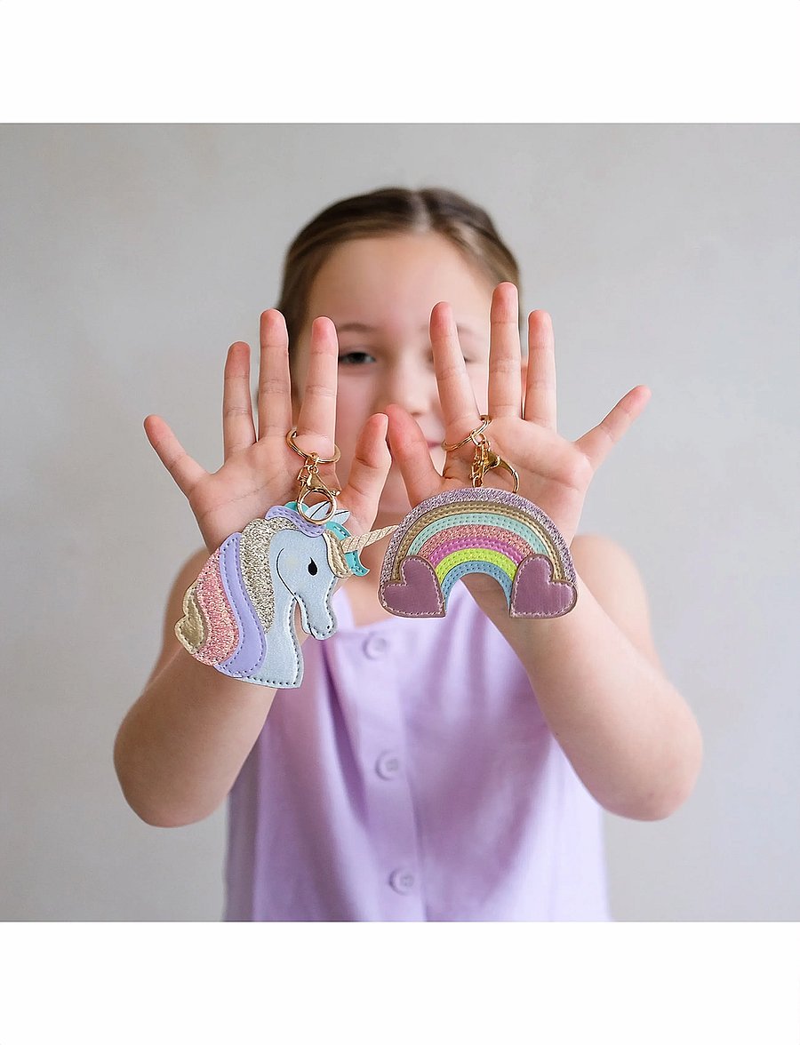 Mimi & Lula - Keyring - My Little Unicorn - nyckelringar - multi - 0