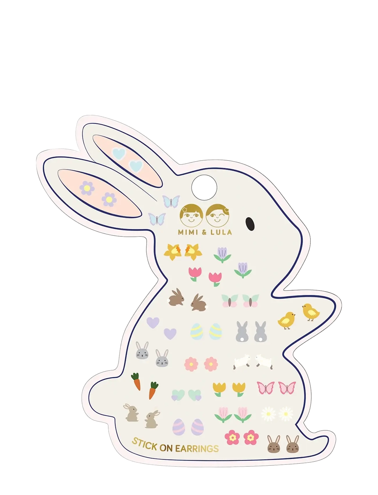Mimi & Lula Stick-On Earrings 25 Pairs - Easter - Jõulukingid - MULTI / multi