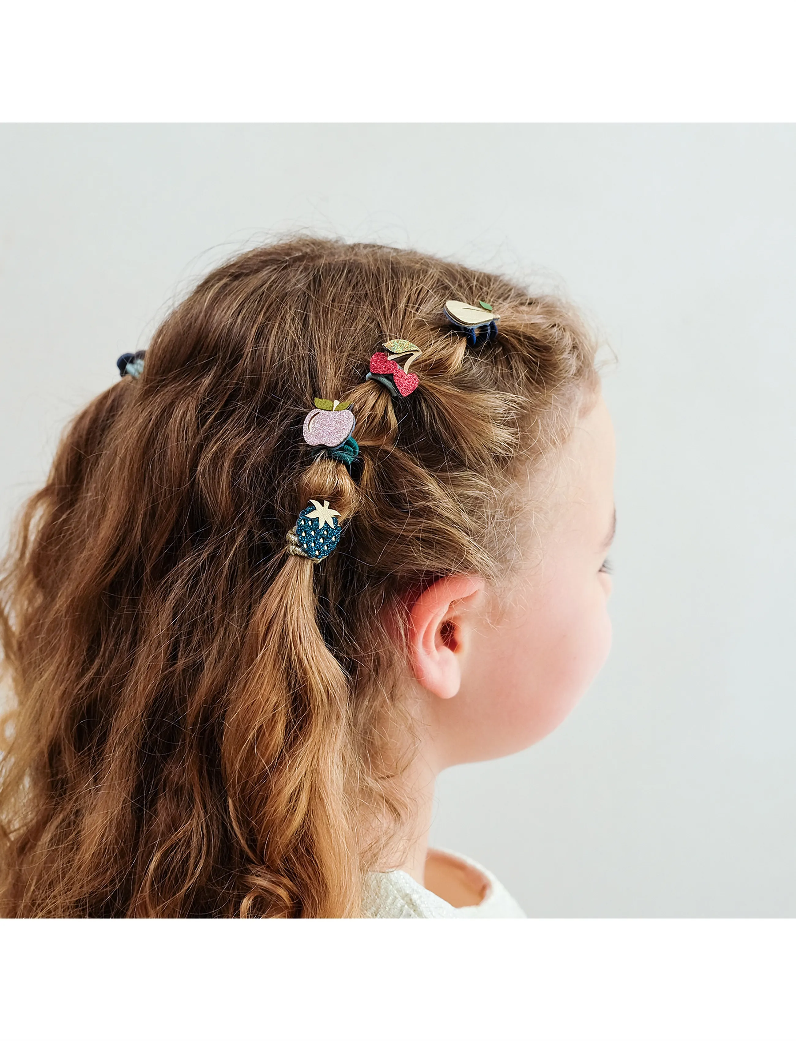 Mimi & Lula 8 Ponies Mini Winter Fruits, Frucht Haargummis, Mehrfarbig/gemustert, Gr.ONE SIZE
