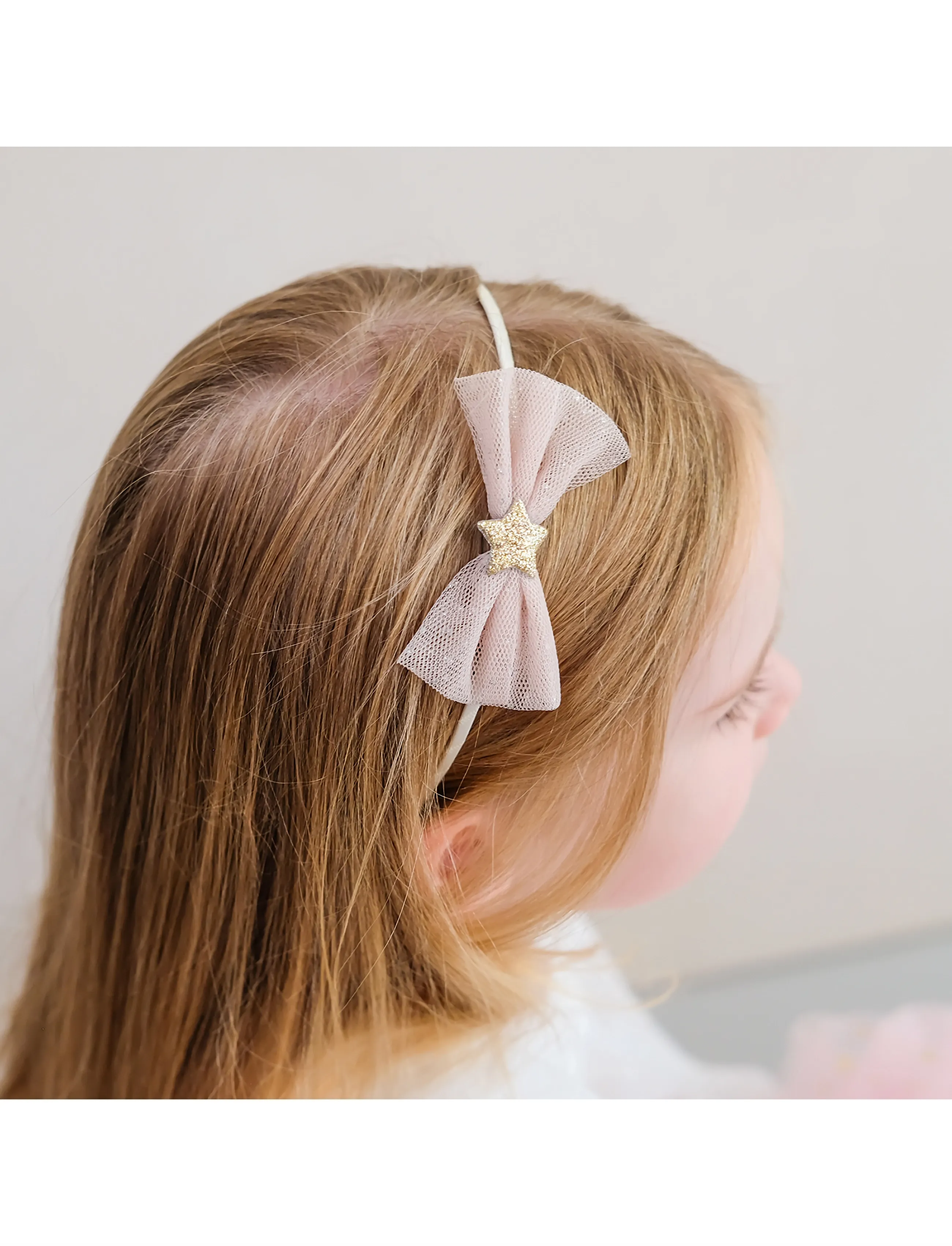 Mimi & Lula Alice Band Tutu Bow, Kinder, Stern Tüll Schleifen Haarband, Mehrfarbig/gemustert, Gr.ONE SIZE