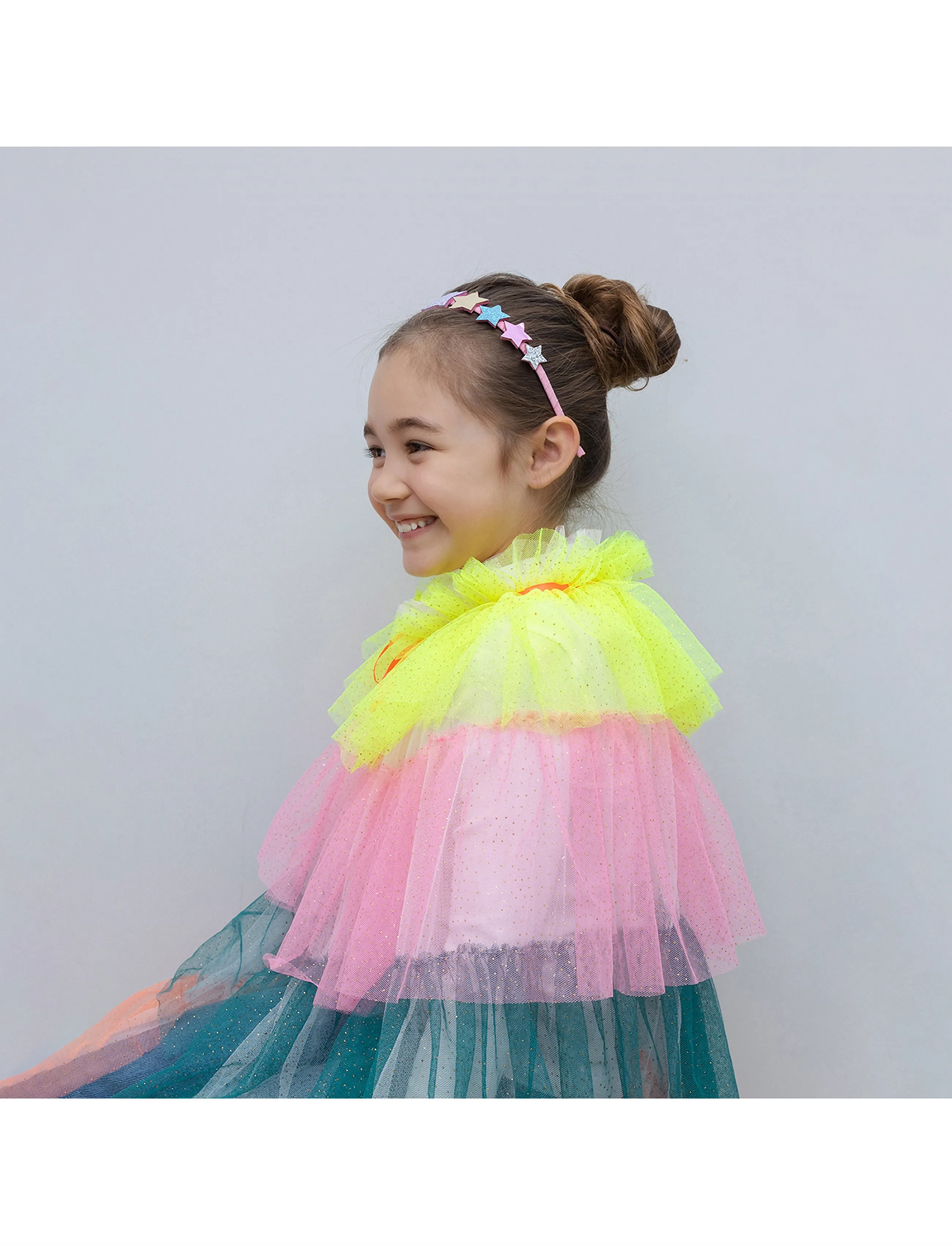 Mimi & Lula - Cape - Ruffle Rainbow Party - kostüm-zubehör - multi - 2