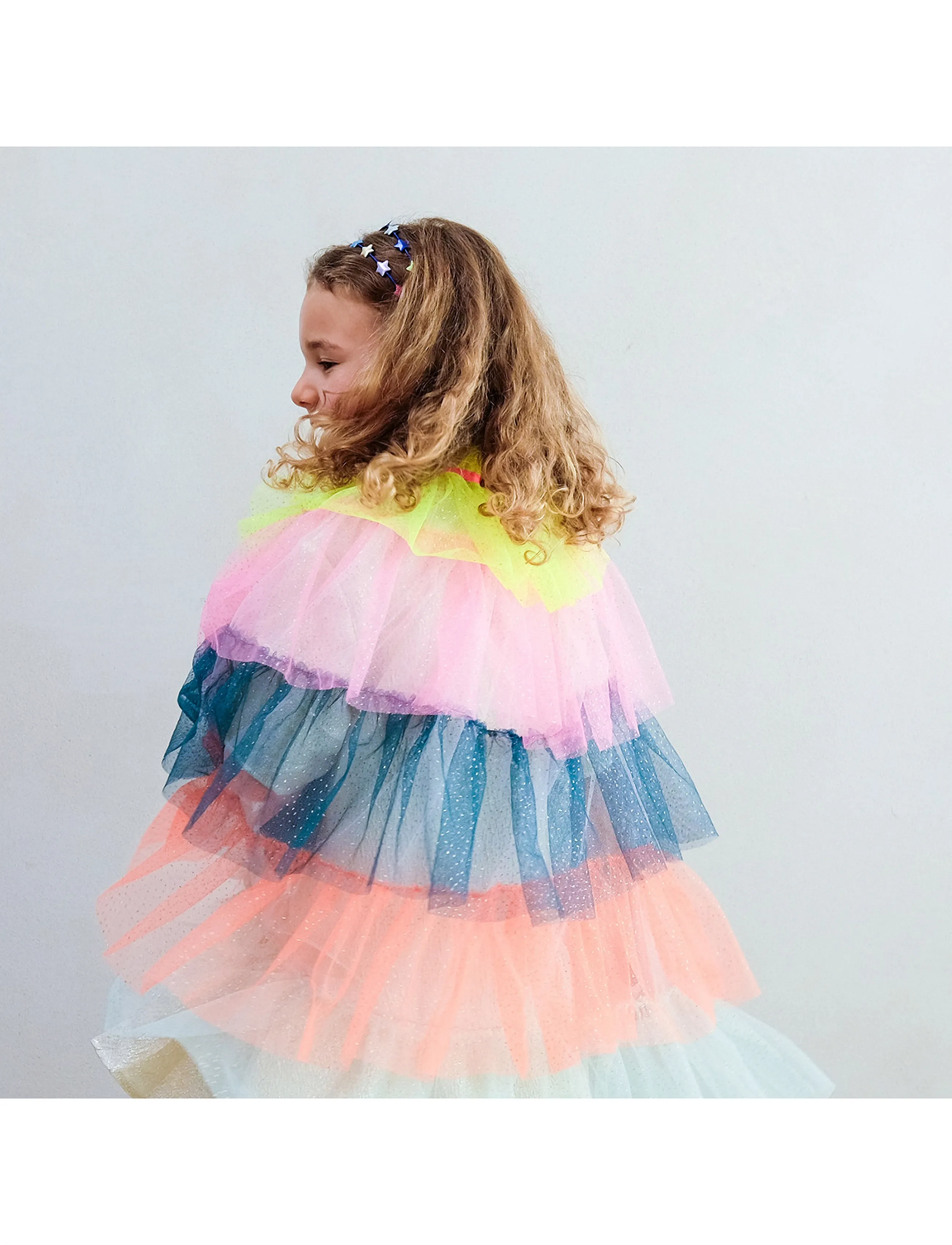 Mimi & Lula - Cape - Ruffle Rainbow Party - kostüm-zubehör - multi - 3