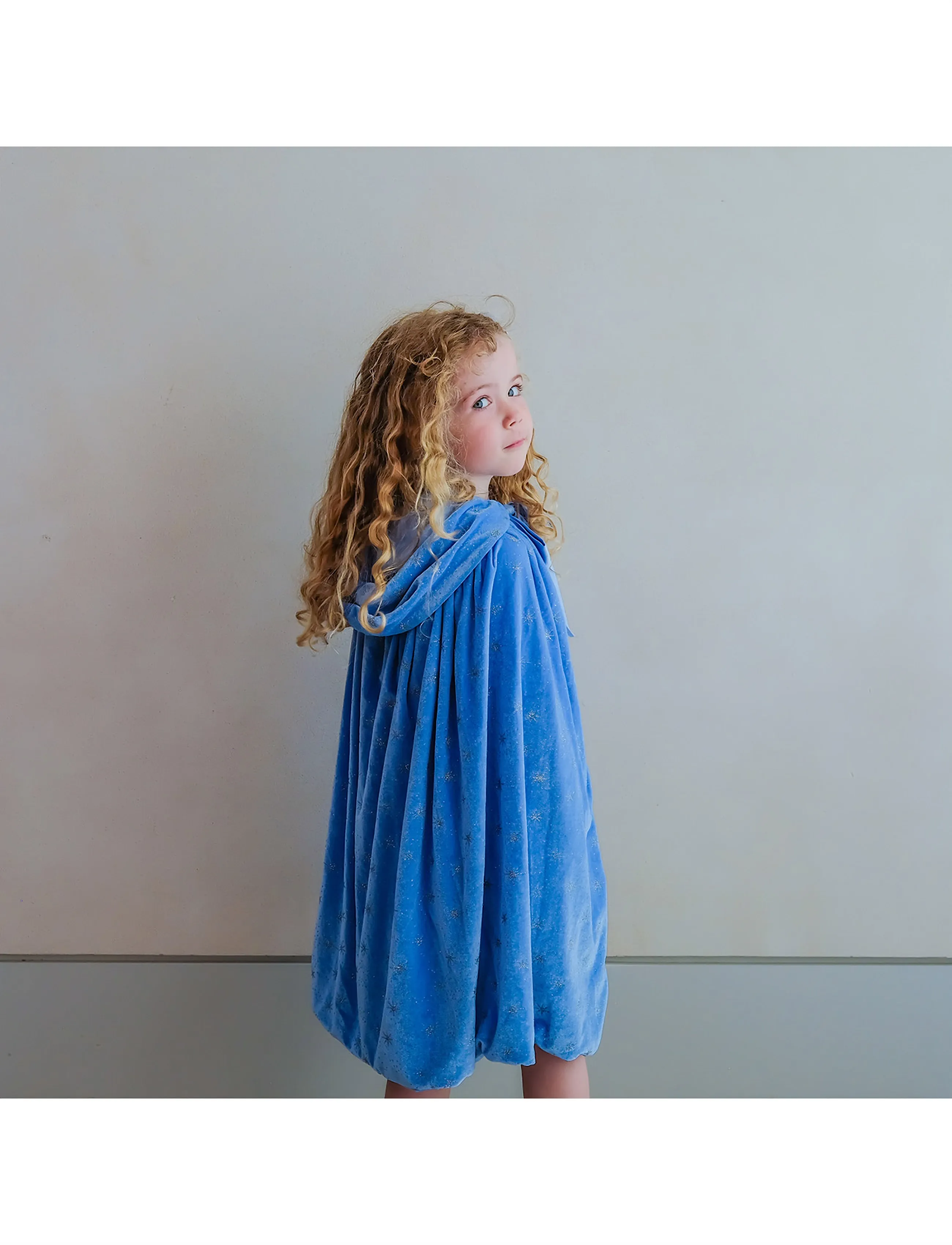 Mimi & Lula - Cape - Velvet Ice Queen - kostüme - light blue - 3
