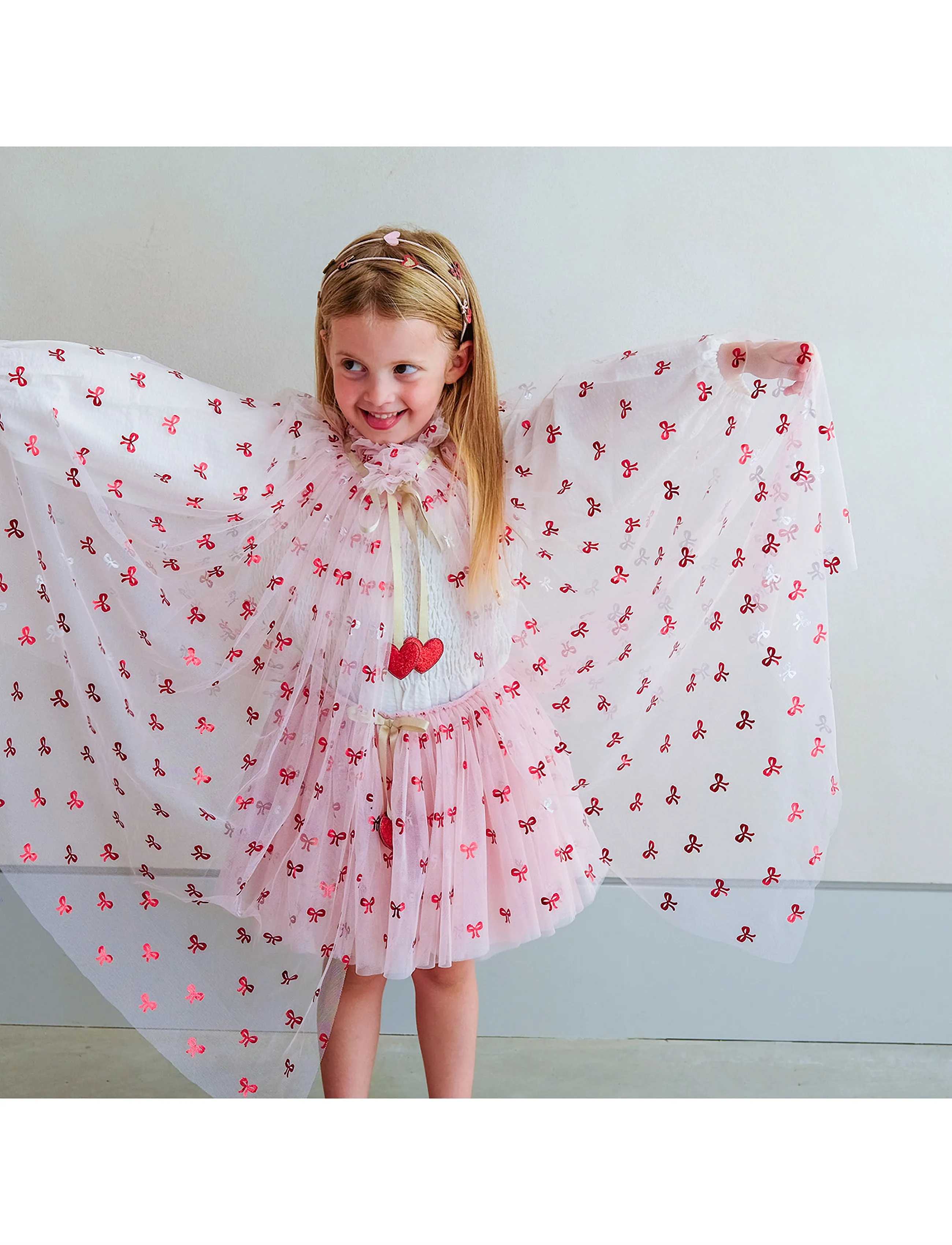Mimi & Lula - Cape - Cutesy Bow Print - kostüme - multi - 3