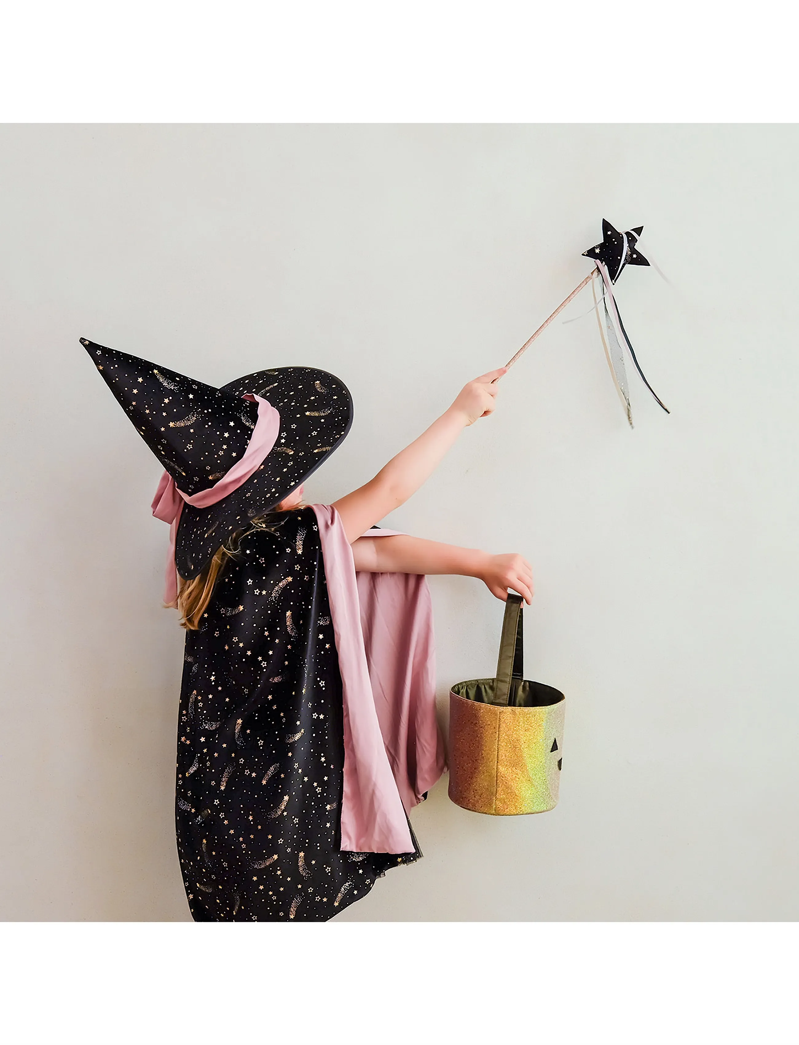 Mimi & Lula - Cape - Ethel Velvet Witch - kostüme - black - 2