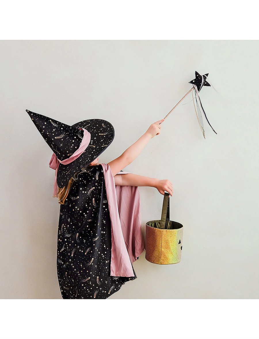 Mimi & Lula - Cape - Ethel Velvet Witch - kostüme - black - 2