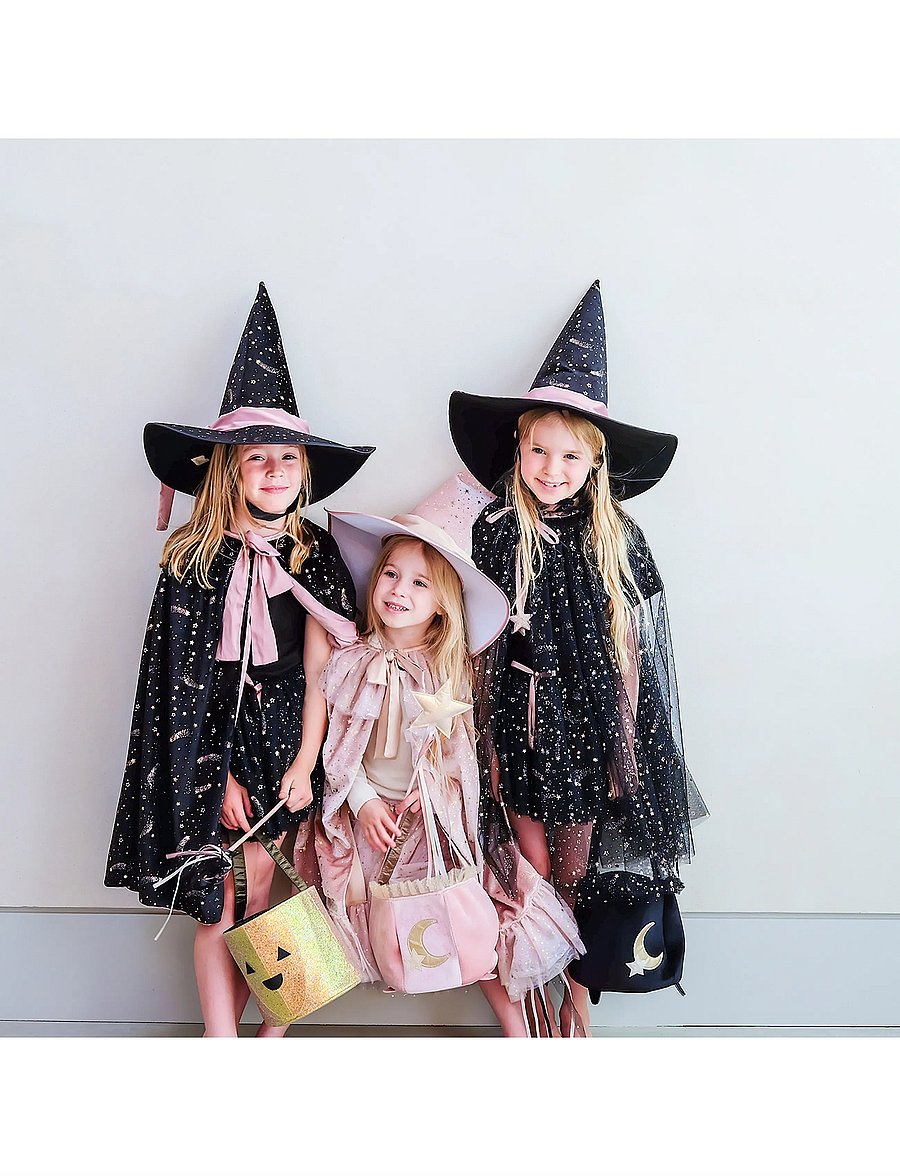 Mimi & Lula - Cape - Ethel Velvet Witch - kostüme - black - 3