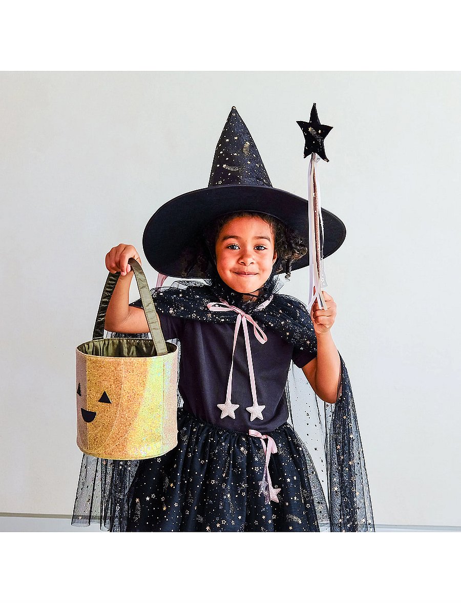 Mimi & Lula - Cape - Ethel Tulle Witch - kostüme - black - 0