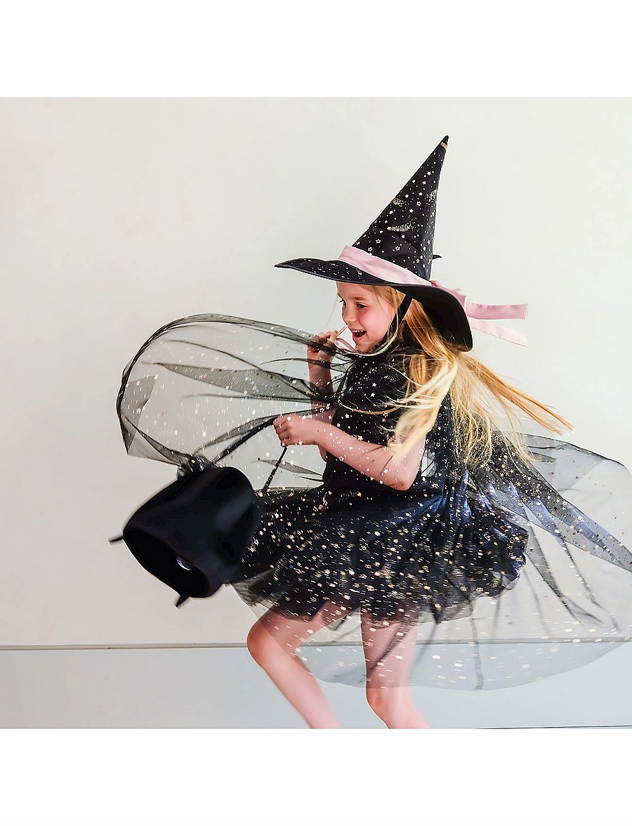 Mimi & Lula - Cape - Ethel Tulle Witch - kostüme - black - 2