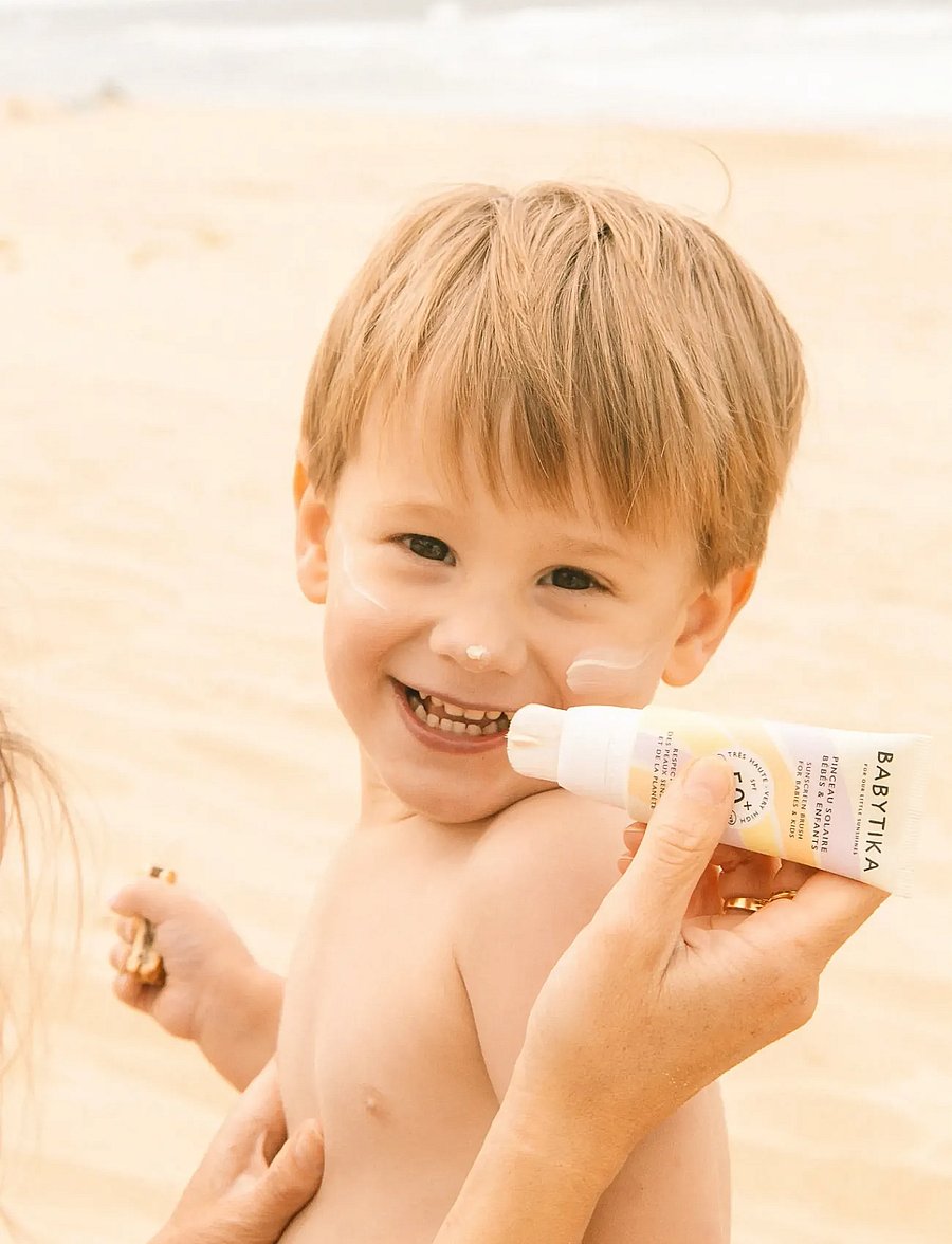 Mimitika - Baby & Kids Sunscreen Brush SPF50+ - til børnene - no color - 0