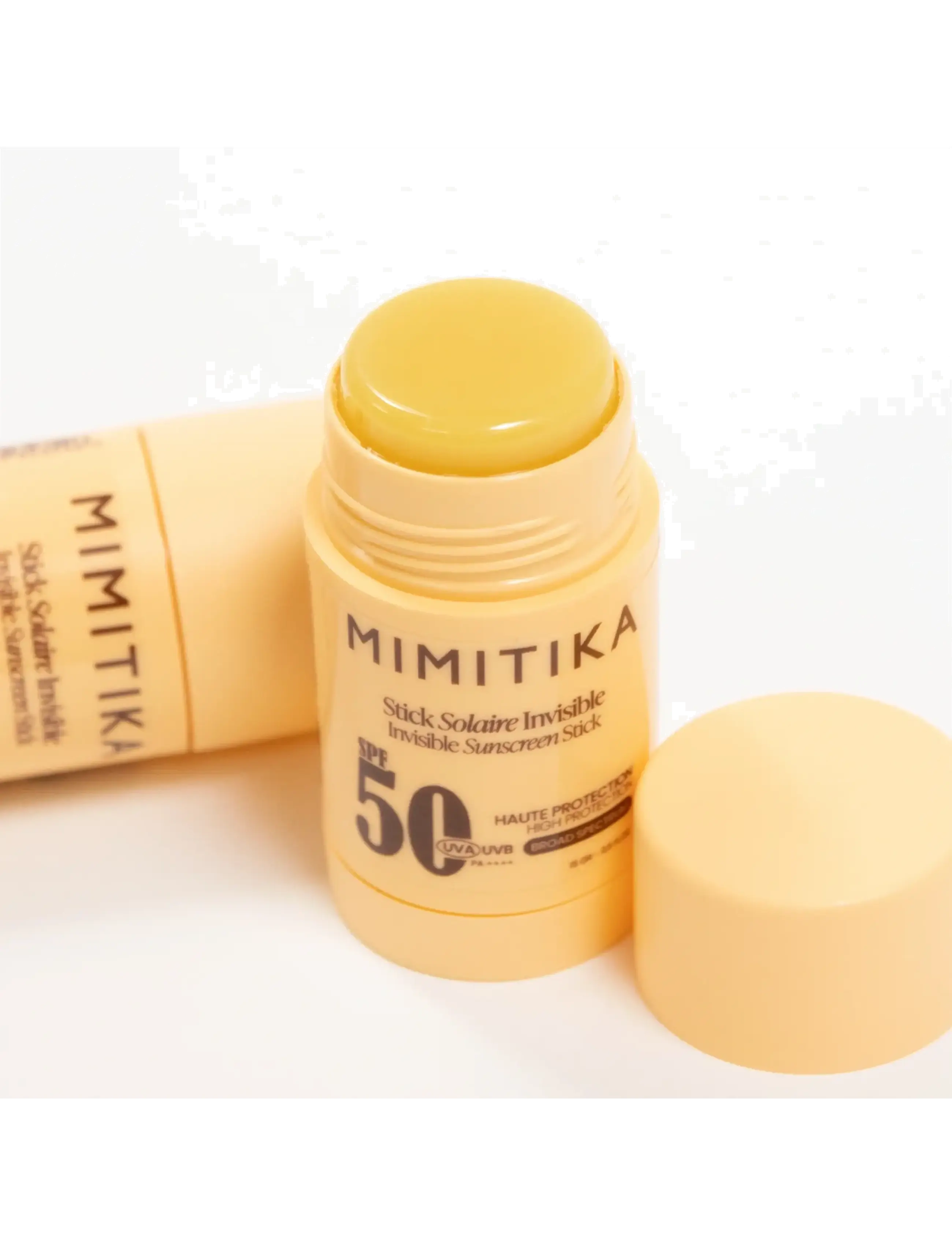Mimitika - SPF50 Invisible Sunscreen Stick - för kroppen - no color - 2