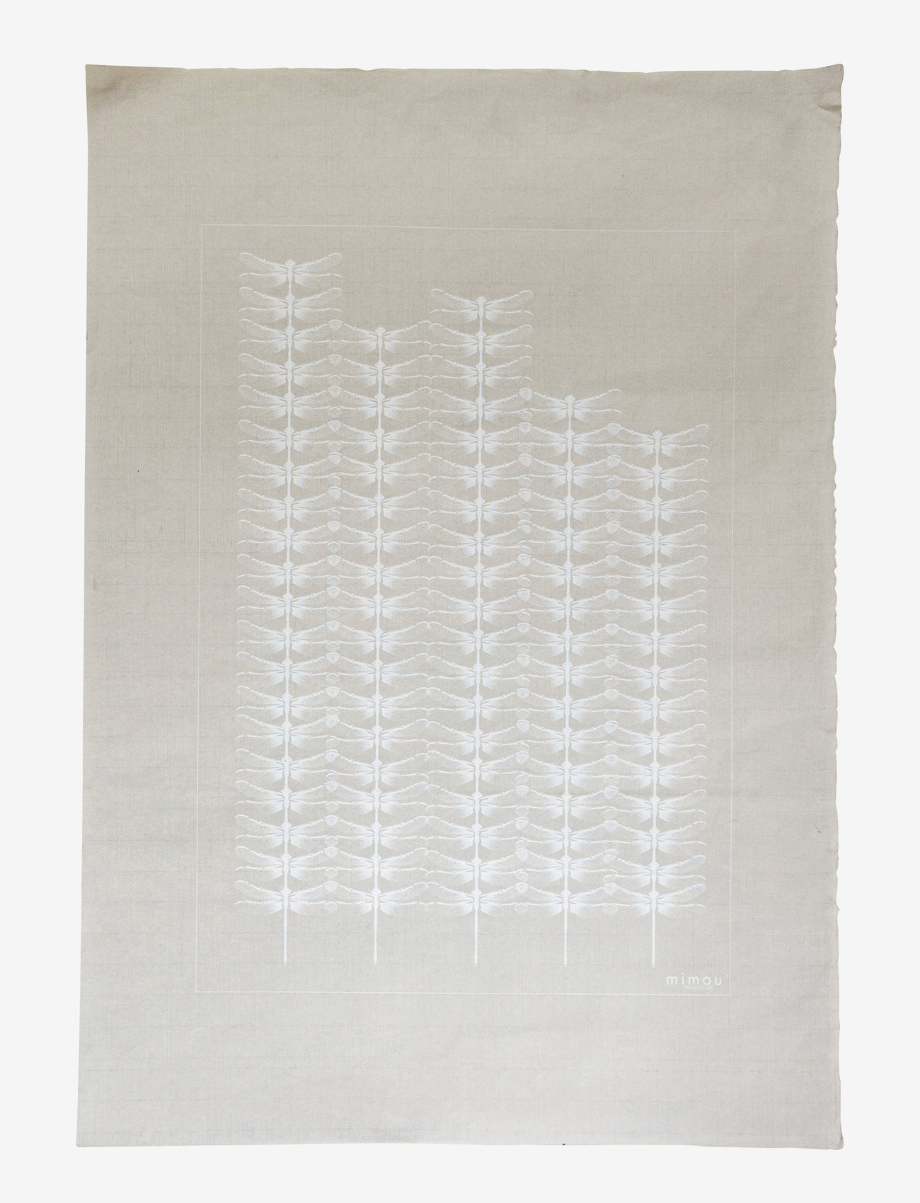 Mimou - Handprinted poster Dragonflies - die niedrigsten preise - white - 0