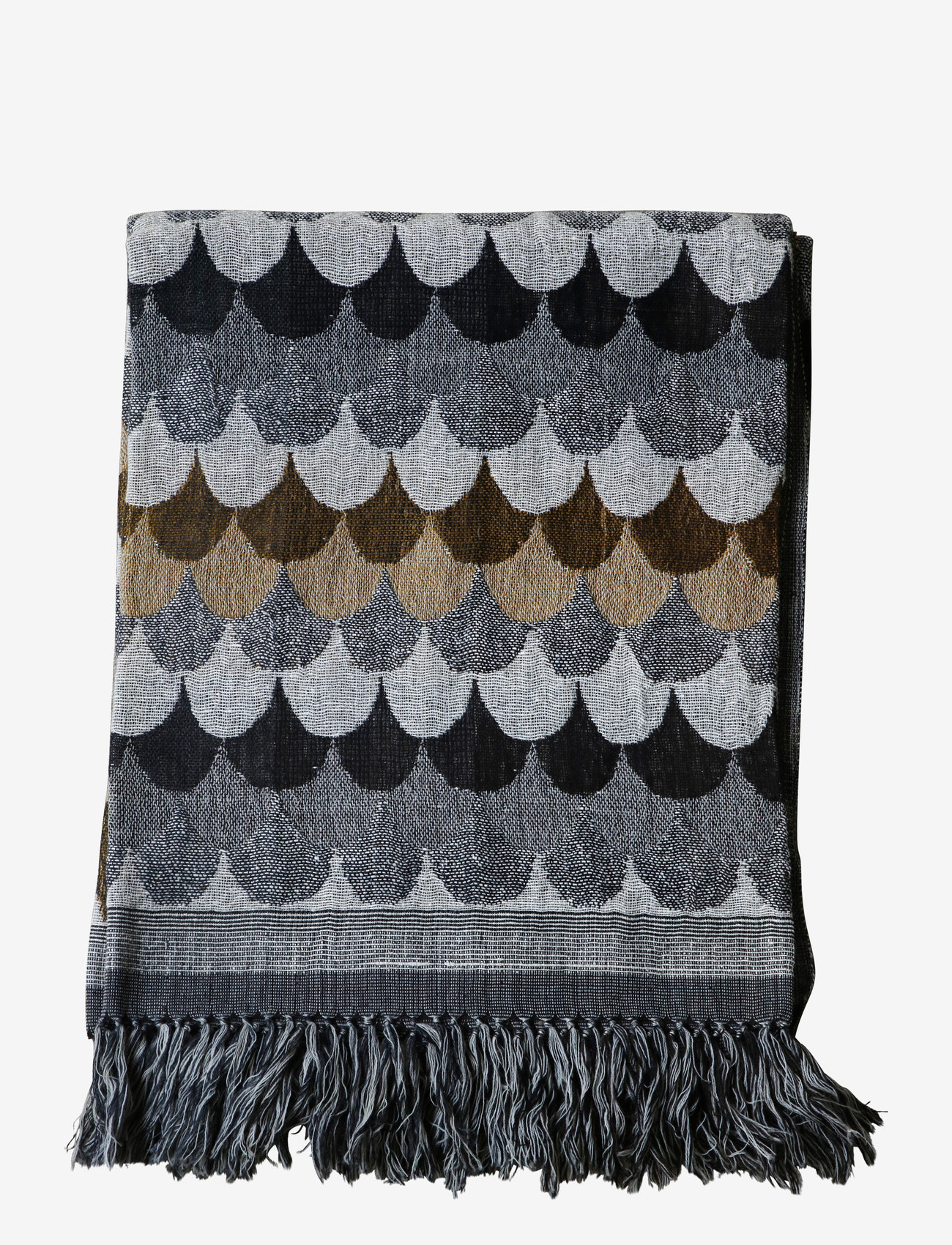 Mimou Plaid Nagano - Kissen & Decken - GREY / grey