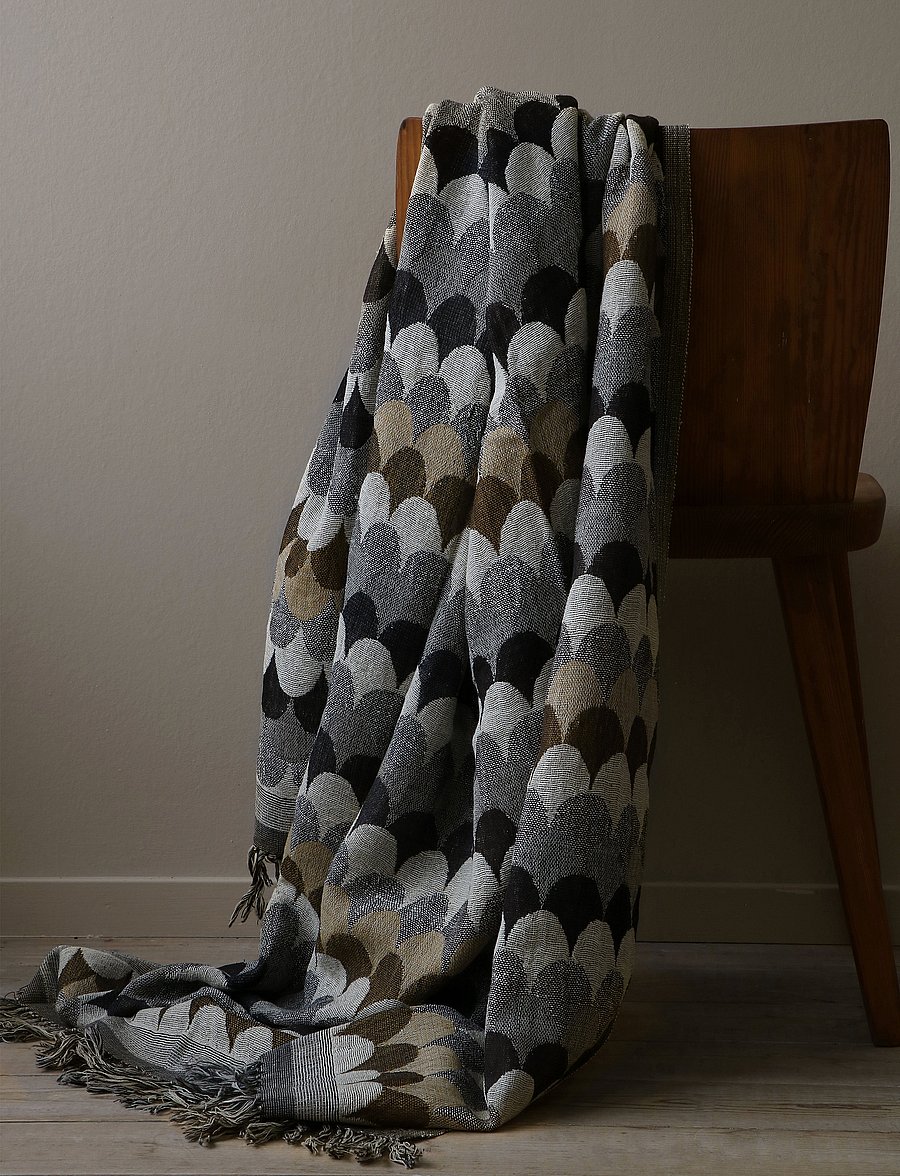 Mimou - Plaid Nagano - decken - grey - 1