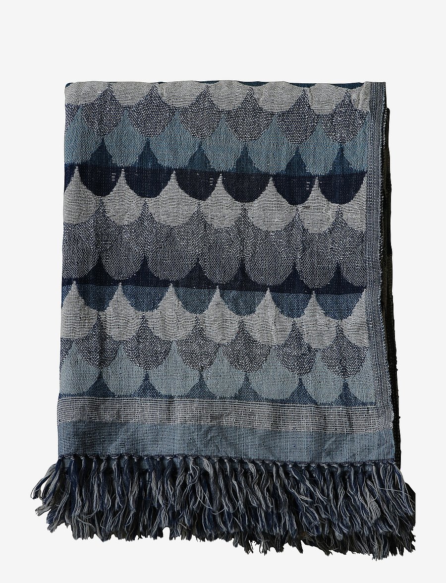 Mimou - Plaid Nagano - decken - blue - 0